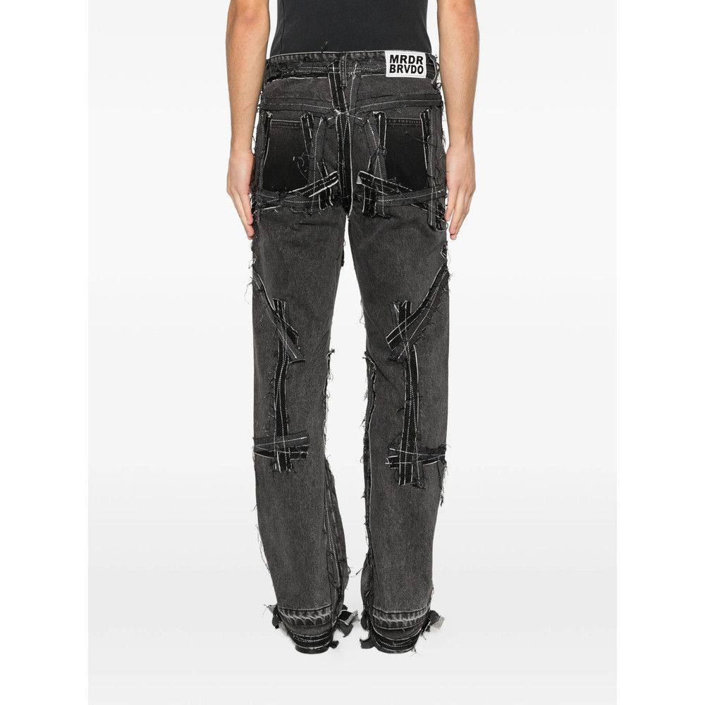 Who Decides War Who Decides War GREY Denim - Regular & Straight-Leg Jeans Size US 36 / EU 52 - 3 Thumbnail