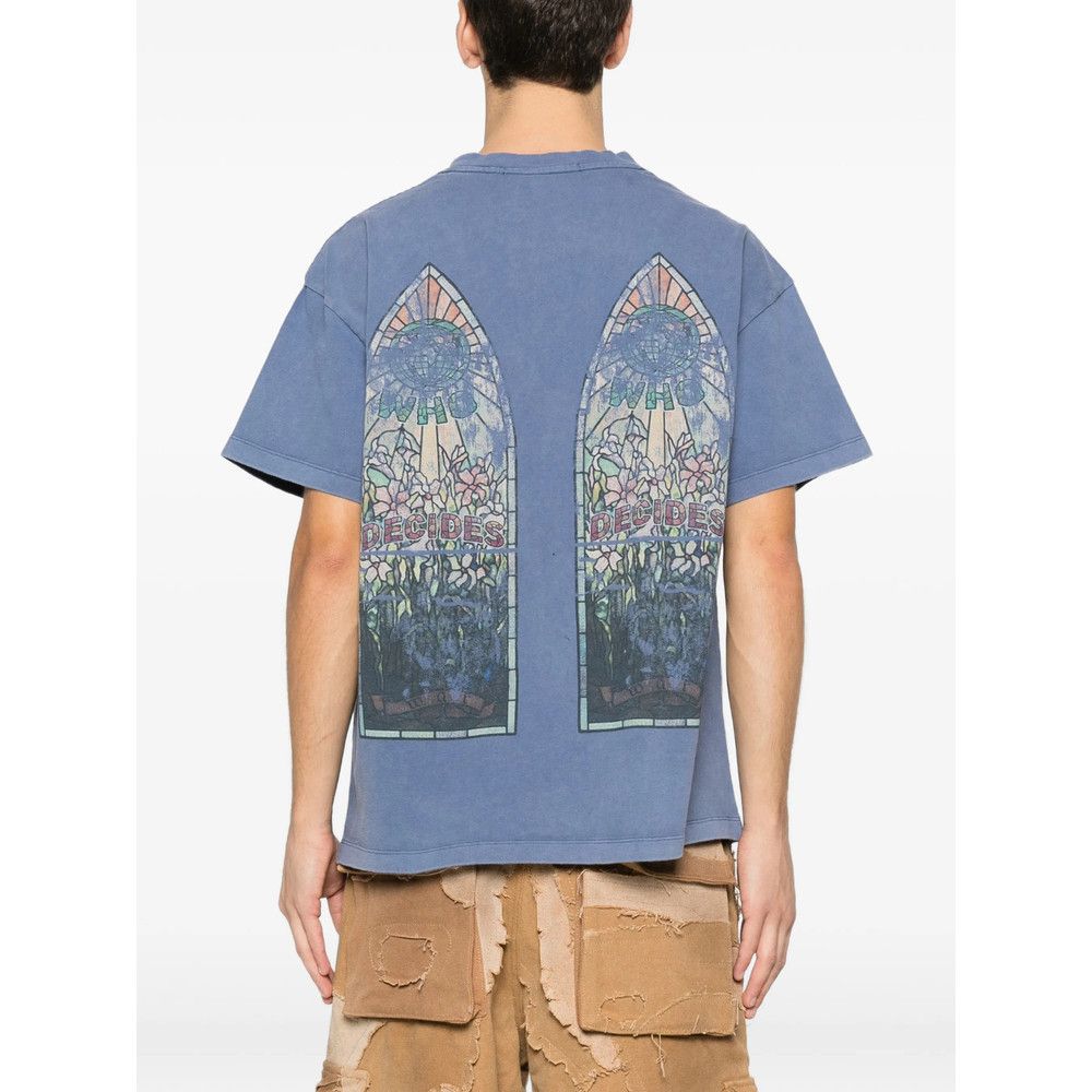 Who Decides War Who Decides War BLUE T-Shirts & Vests - T-Shirts Size US L / EU 52-54 / 3 - 2 Thumbnail