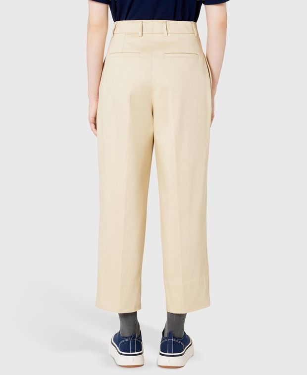 AMI Cropped trousers Size 38" / US 16 / IT 52 - 3 Thumbnail