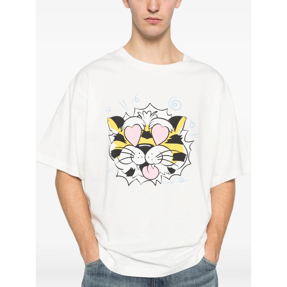 Kenzo Kenzo WHITE T-Shirts & Vests - T-Shirts Size US L / EU 52-54 / 3 - 2 Thumbnail