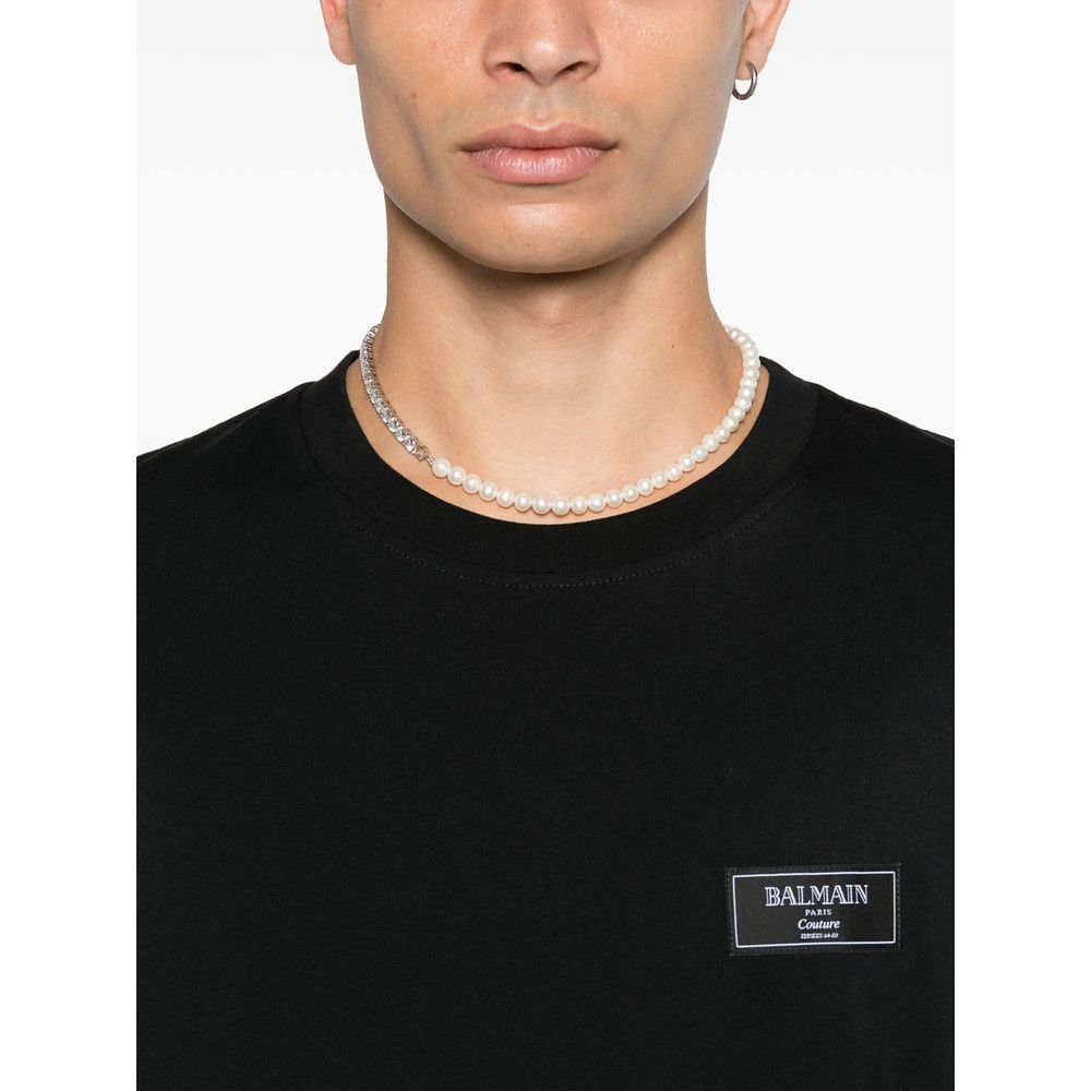 Balmain Balmain BLACK T-Shirts & Vests - T-Shirts Size US S / EU 44-46 / 1 - 3 Thumbnail