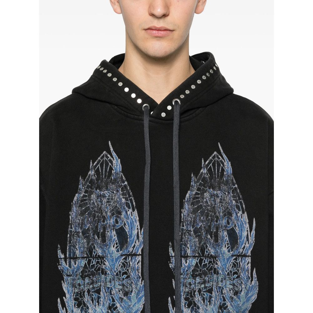 Who Decides War Who Decides War BLACK Sweaters & Knitwear - Hoodies Size US L / EU 52-54 / 3 - 4 Thumbnail