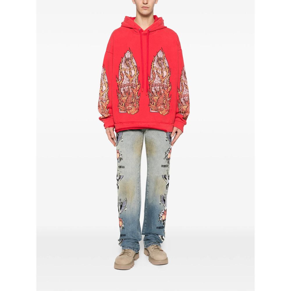 Who Decides War Who Decides War RED Sweaters & Knitwear - Hoodies Size US M / EU 48-50 / 2 - 5 Thumbnail
