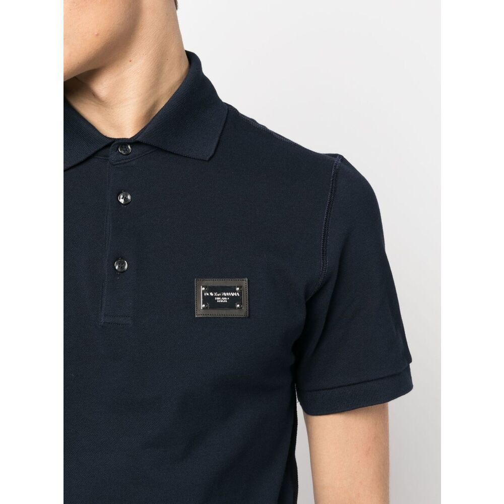 Dolce & Gabbana Dolce & Gabbana BLUE Polo Shirts Size US S / EU 44-46 / 1 - 3 Thumbnail