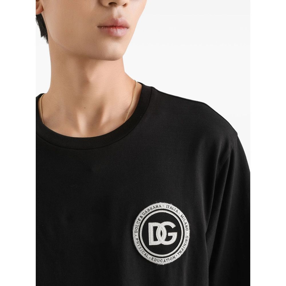 Dolce & Gabbana Dolce & Gabbana BLACK T-Shirts & Vests - T-Shirts Size US XXL / EU 58 / 5 - 2 Thumbnail