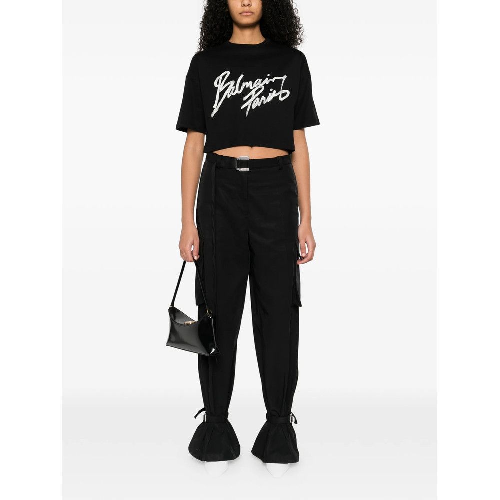 Balmain Balmain BLACK Tops - T-shirts & Jerseys Size M / US 6-8 / IT 42-44 - 2 Thumbnail