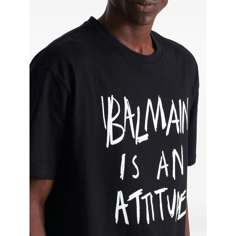 Balmain Balmain BLACK T-Shirts & Vests - T-Shirts Size US S / EU 44-46 / 1 - 5 Thumbnail