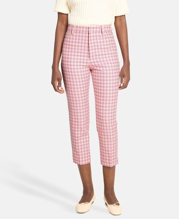 AMI Cropped trousers Size 36" / US 14 / IT 50 - 2 Thumbnail
