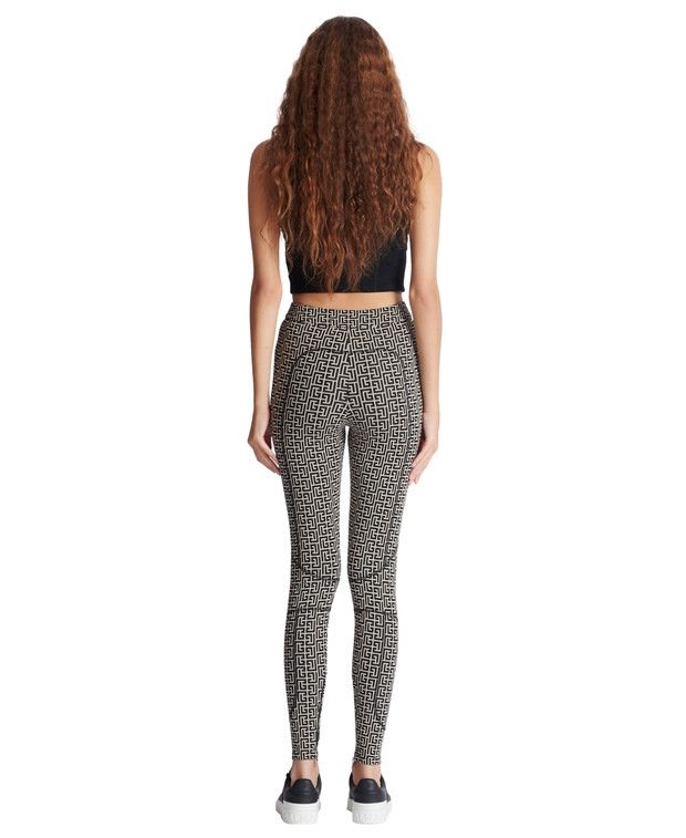 Balmain Leggings Size 28" / US 6 / IT 42 - 3 Thumbnail