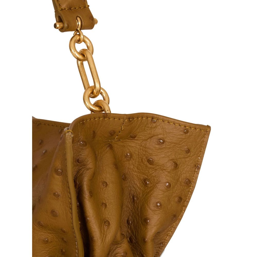 Balmain Balmain BROWN Shoulder Bags Size ONE SIZE - 3 Thumbnail