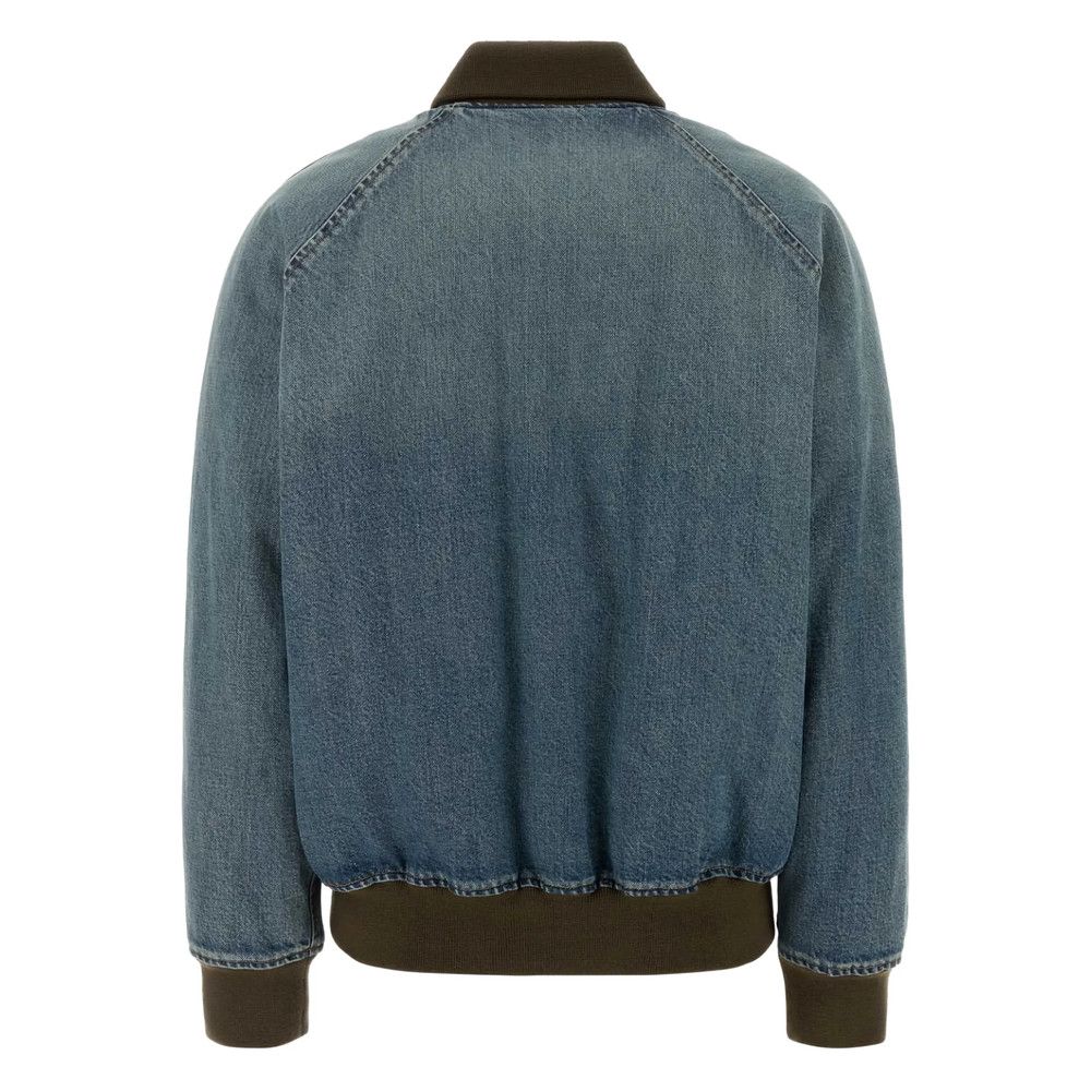 Miu Miu Miu Miu BLUE Jackets - Bomber Jackets Size S / US 4 / IT 40 - 2 Thumbnail