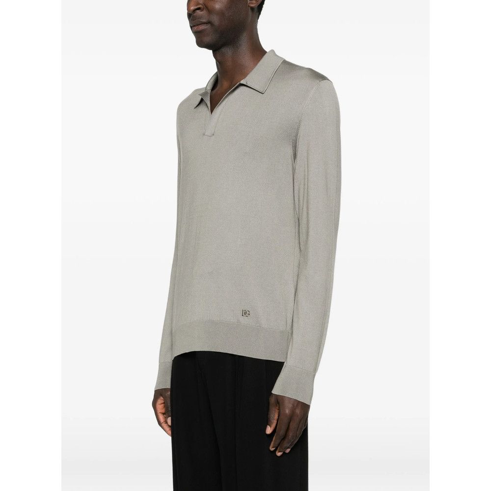 Dolce & Gabbana Dolce & Gabbana GREY T-Shirts & Vests - T-Shirts Size US XL / EU 56 / 4 - 3 Thumbnail