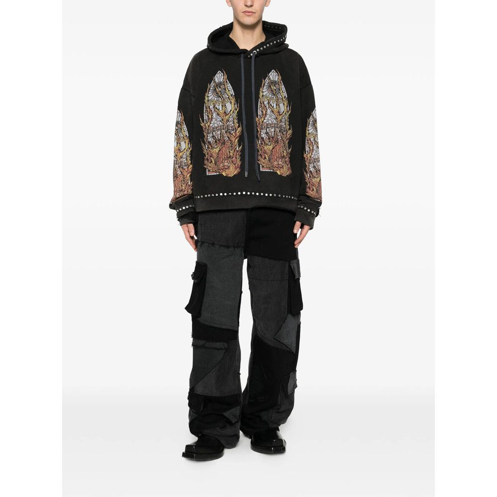 Who Decides War Who Decides War BLACK Sweaters & Knitwear - Hoodies Size US L / EU 52-54 / 3 - 3 Thumbnail