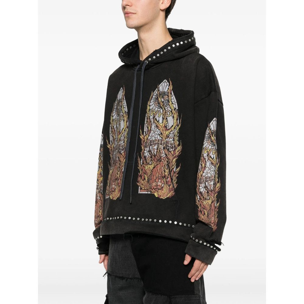 Who Decides War Who Decides War BLACK Sweaters & Knitwear - Hoodies Size US XL / EU 56 / 4 - 4 Thumbnail