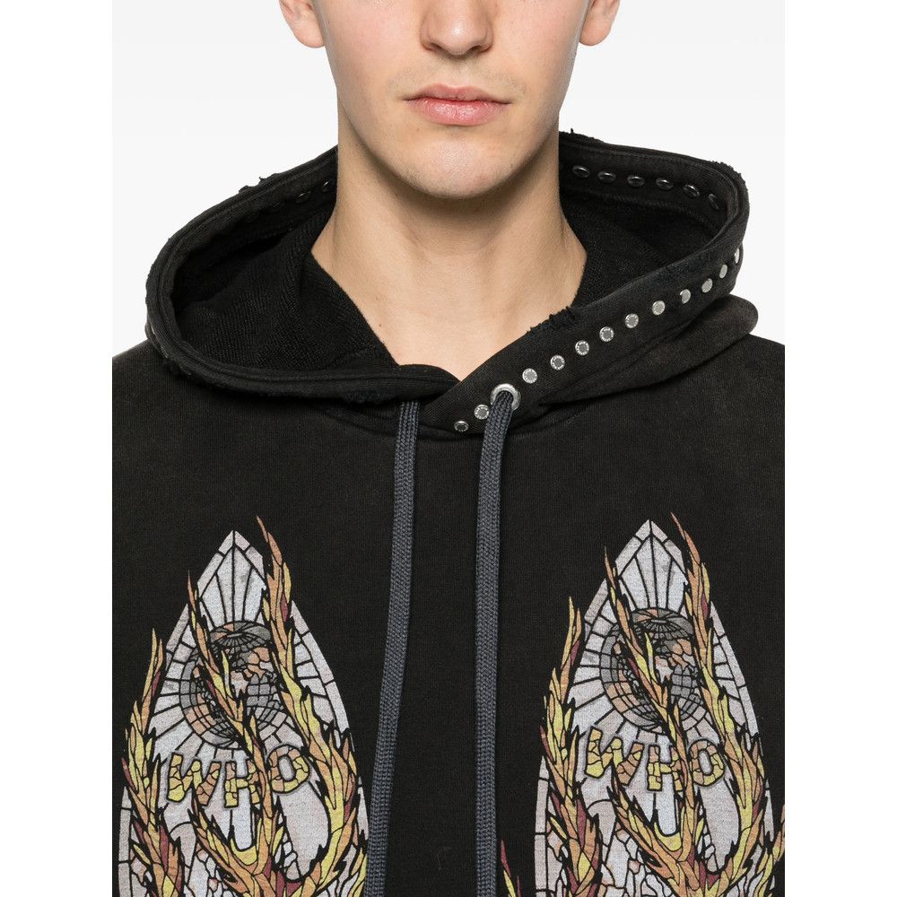 Who Decides War Who Decides War BLACK Sweaters & Knitwear - Hoodies Size US XL / EU 56 / 4 - 2 Thumbnail