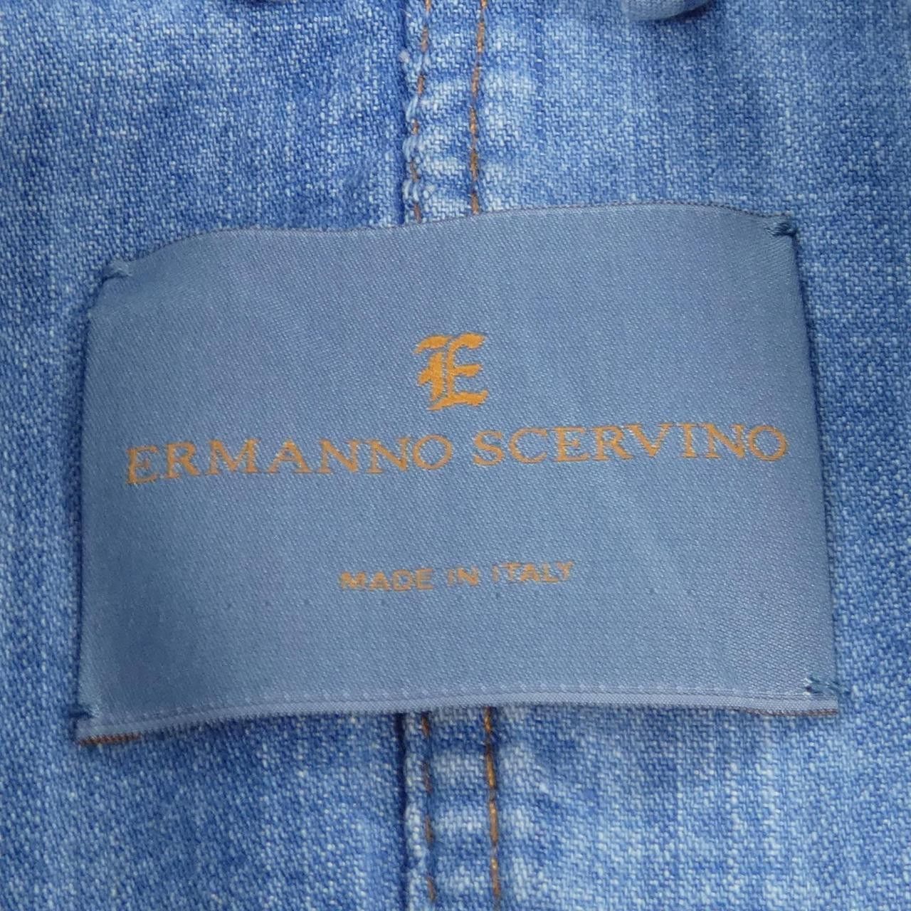 Other Other Ermanno Scervino Denim Jacket Denim Outerwear DUTY FREE for USA Size ONE SIZE - 4 Thumbnail