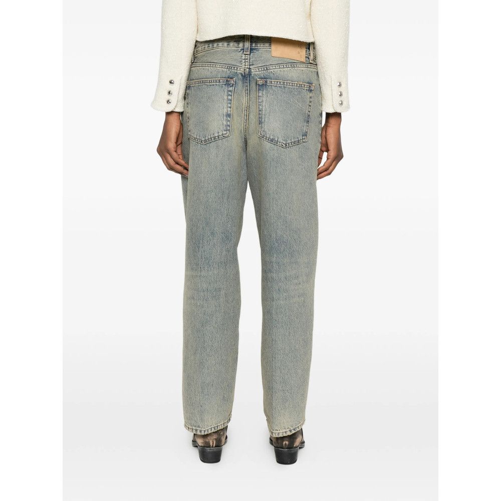 Haikure Haikure BLUE Denim - Straight-Leg Jeans Size 26" / US 2 / IT 38 - 4 Thumbnail