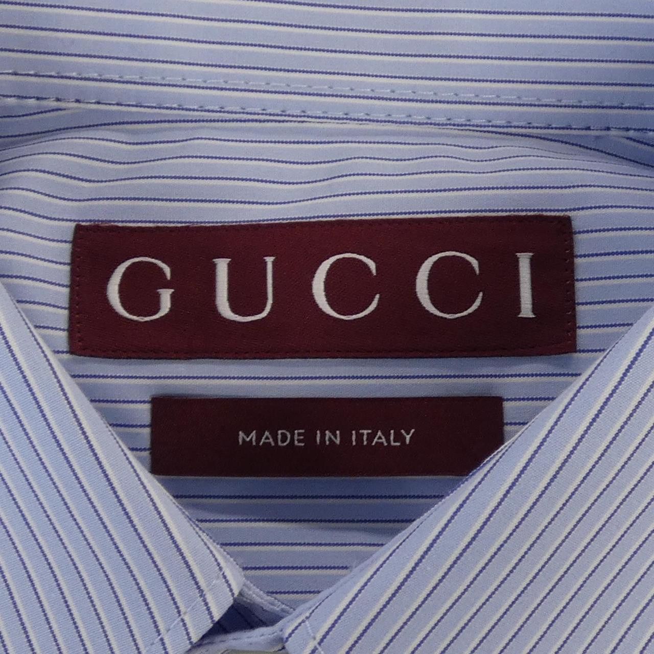 Gucci Gucci Gucci Shirt Shirt Cotton Dress Shirt 814552 Z7AHG DUTY FREE for USA Size ONE SIZE - 4 Thumbnail