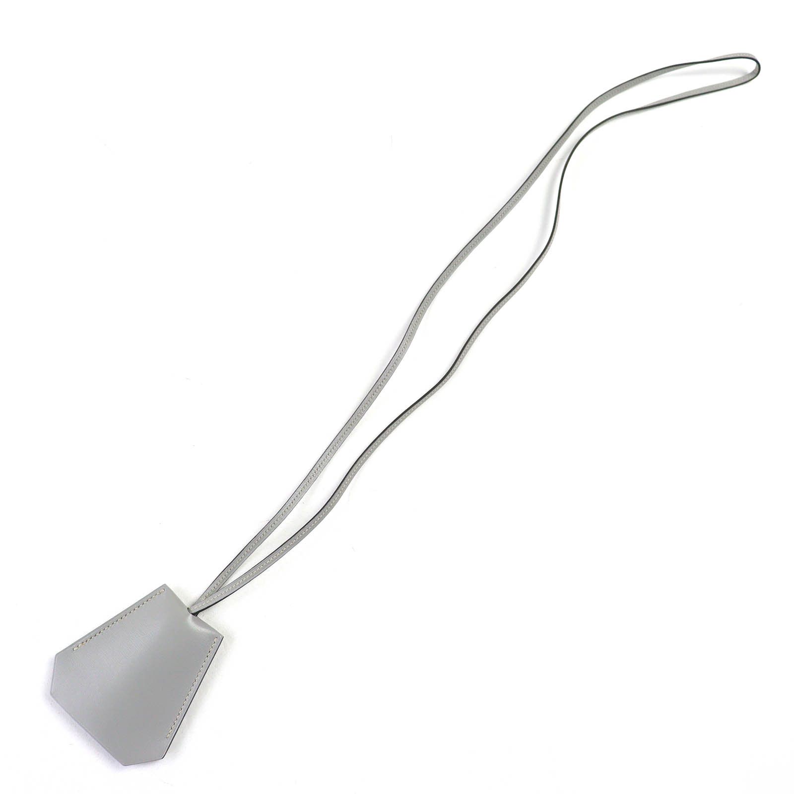 Hermes Hermes Hermès Clochette Leather Necklace Pendant Leather Necklace Stamp C (1999) DUTY FREE for USA Size ONE SIZE - 3 Thumbnail