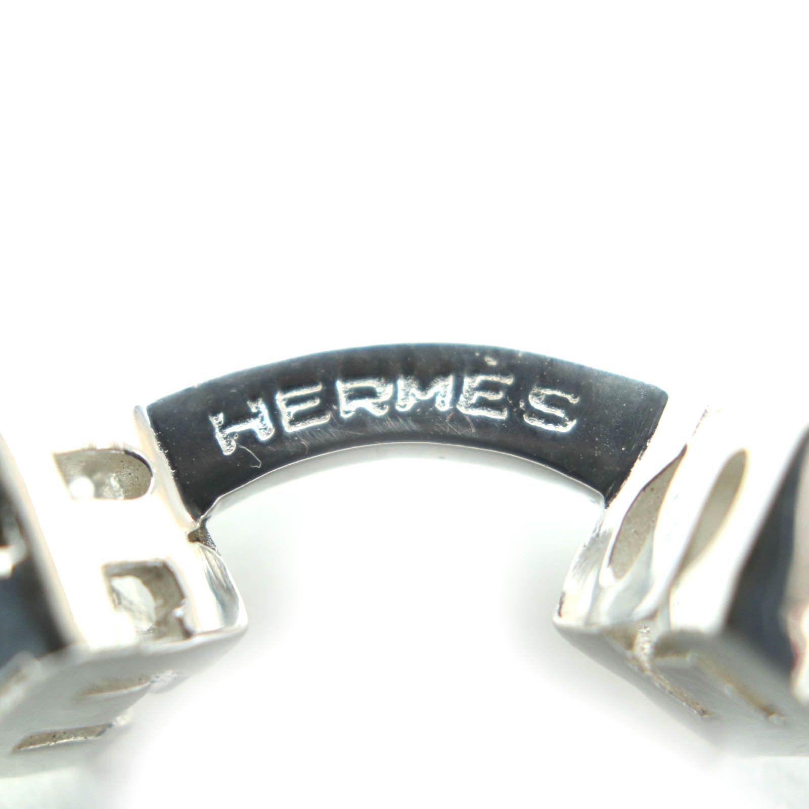 Hermes Hermes Hermès SV925 Cufflinks Metal Cufflinks DUTY FREE for USA Size ONE SIZE - 7 Thumbnail