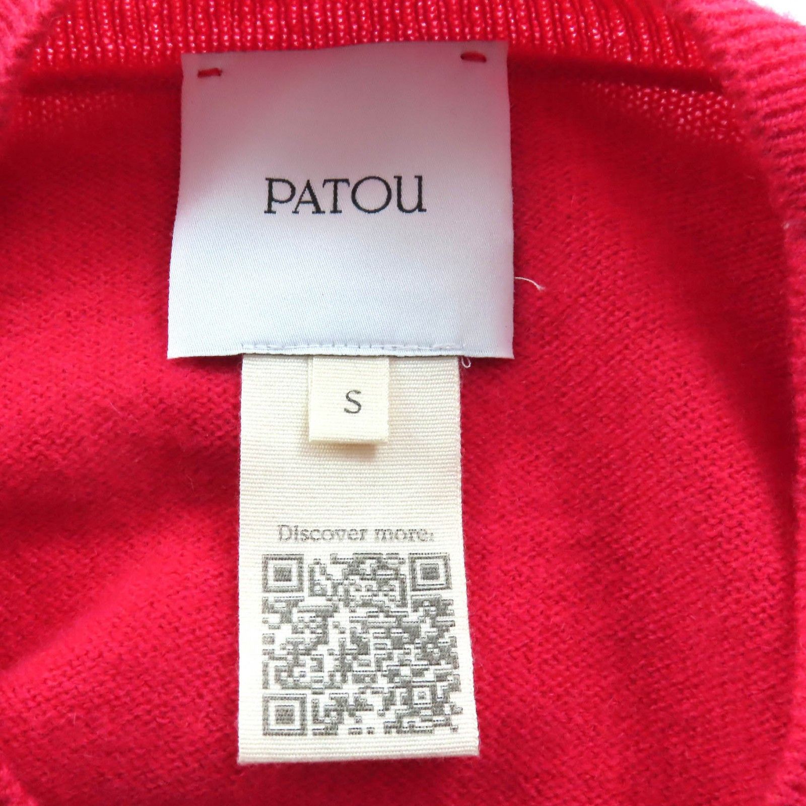 Other Other PATOU Logo Patch Knit Cropped Sweater Others Tops KN0998041426P DUTY FREE for USA Size ONE SIZE - 6 Thumbnail