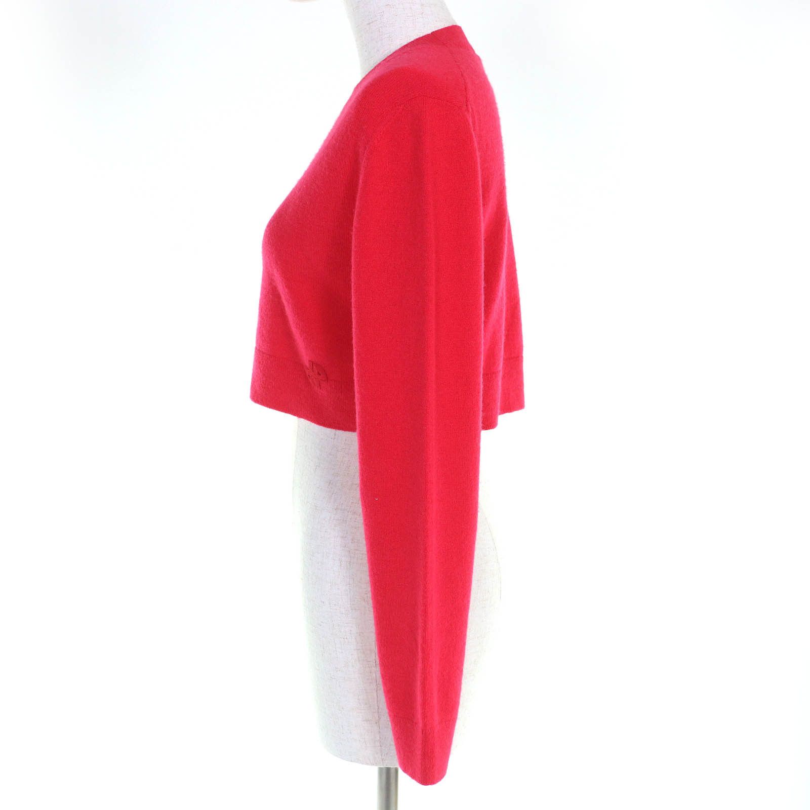 Other Other PATOU Logo Patch Knit Cropped Sweater Others Tops KN0998041426P DUTY FREE for USA Size ONE SIZE - 2 Thumbnail