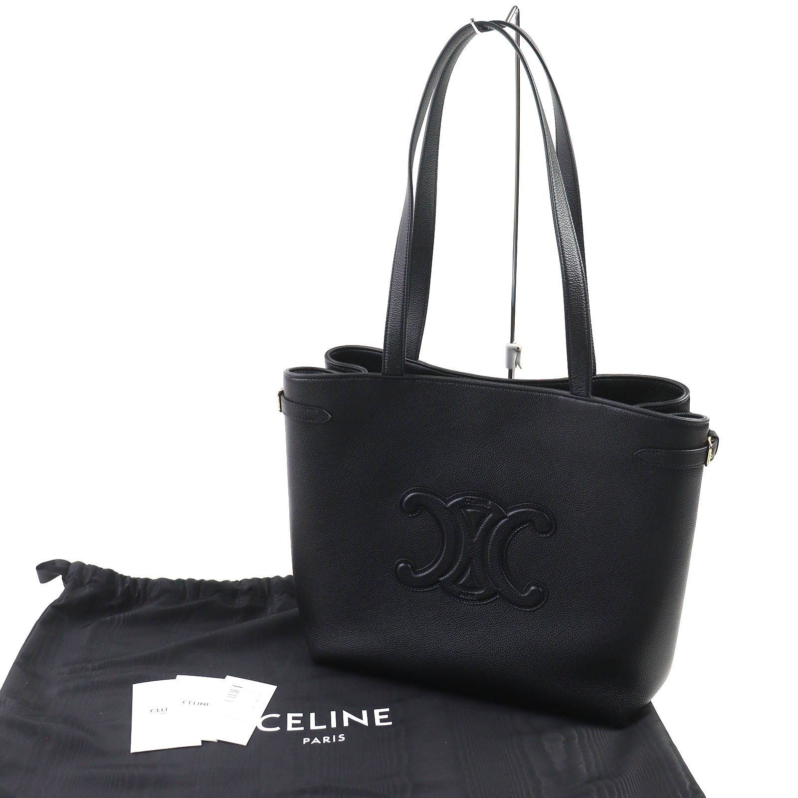 Celine Celine Celine Hippo Anais Triomphe Medium Leather Tote Bag Leather Tote Bag DUTY FREE for USA Size ONE SIZE - 2 Thumbnail