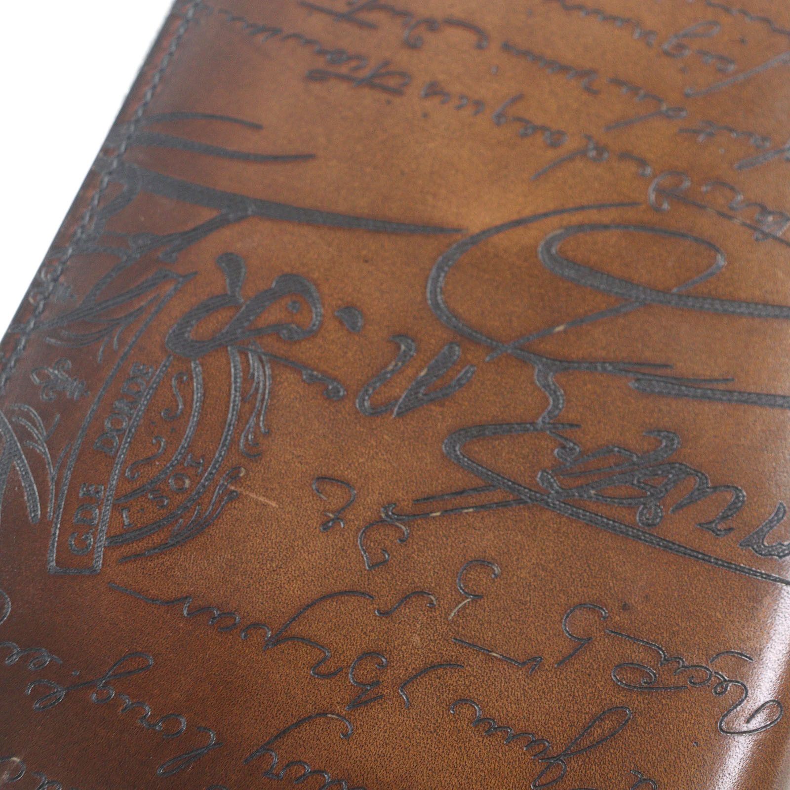 Other Other Berluti Itauba Calligraphy Script Long Zip Wallet Leather Long Wallet DUTY FREE for USA Size ONE SIZE - 7 Thumbnail