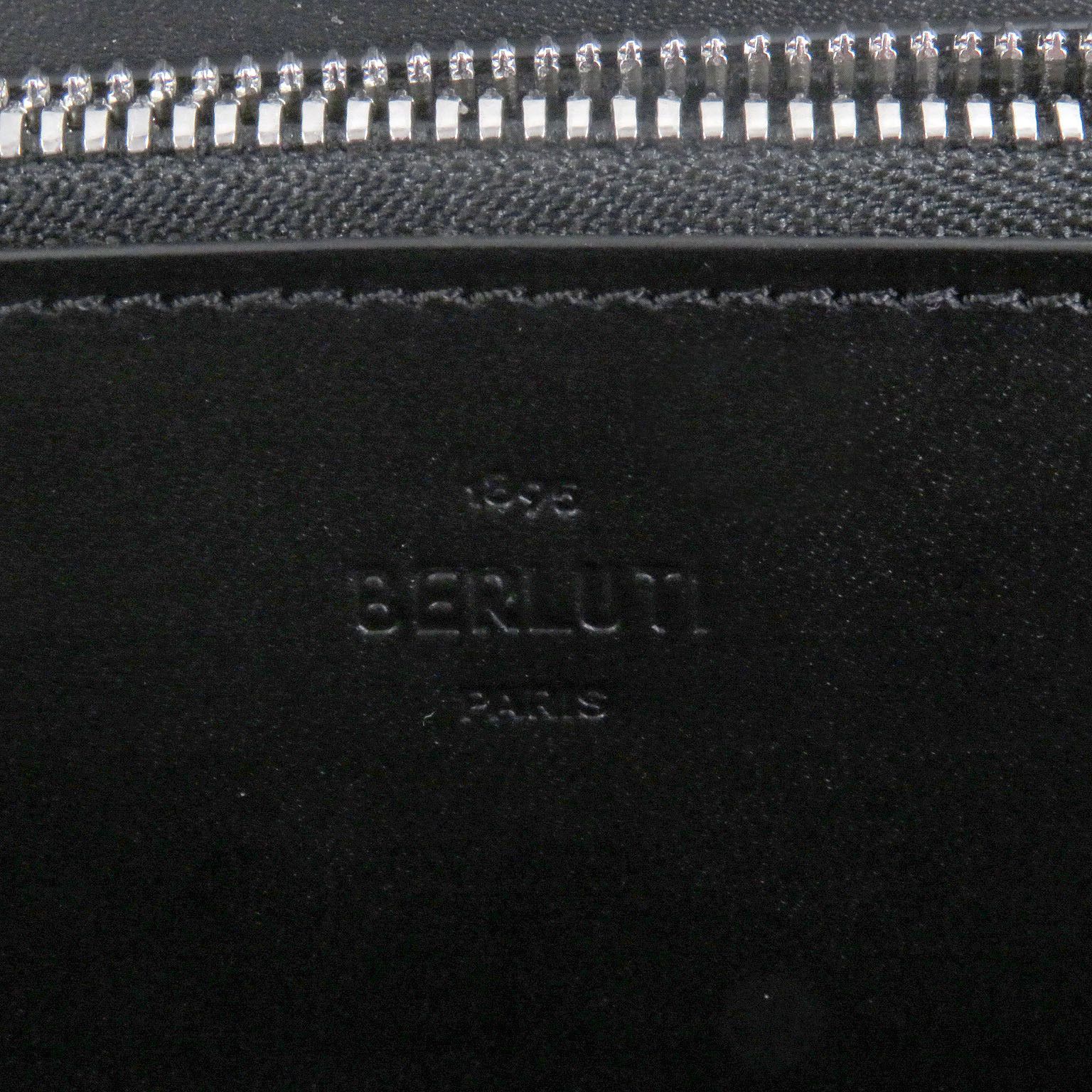 Other Other Berluti Itauba Calligraphy Script Long Zip Wallet Leather Long Wallet DUTY FREE for USA Size ONE SIZE - 9 Thumbnail