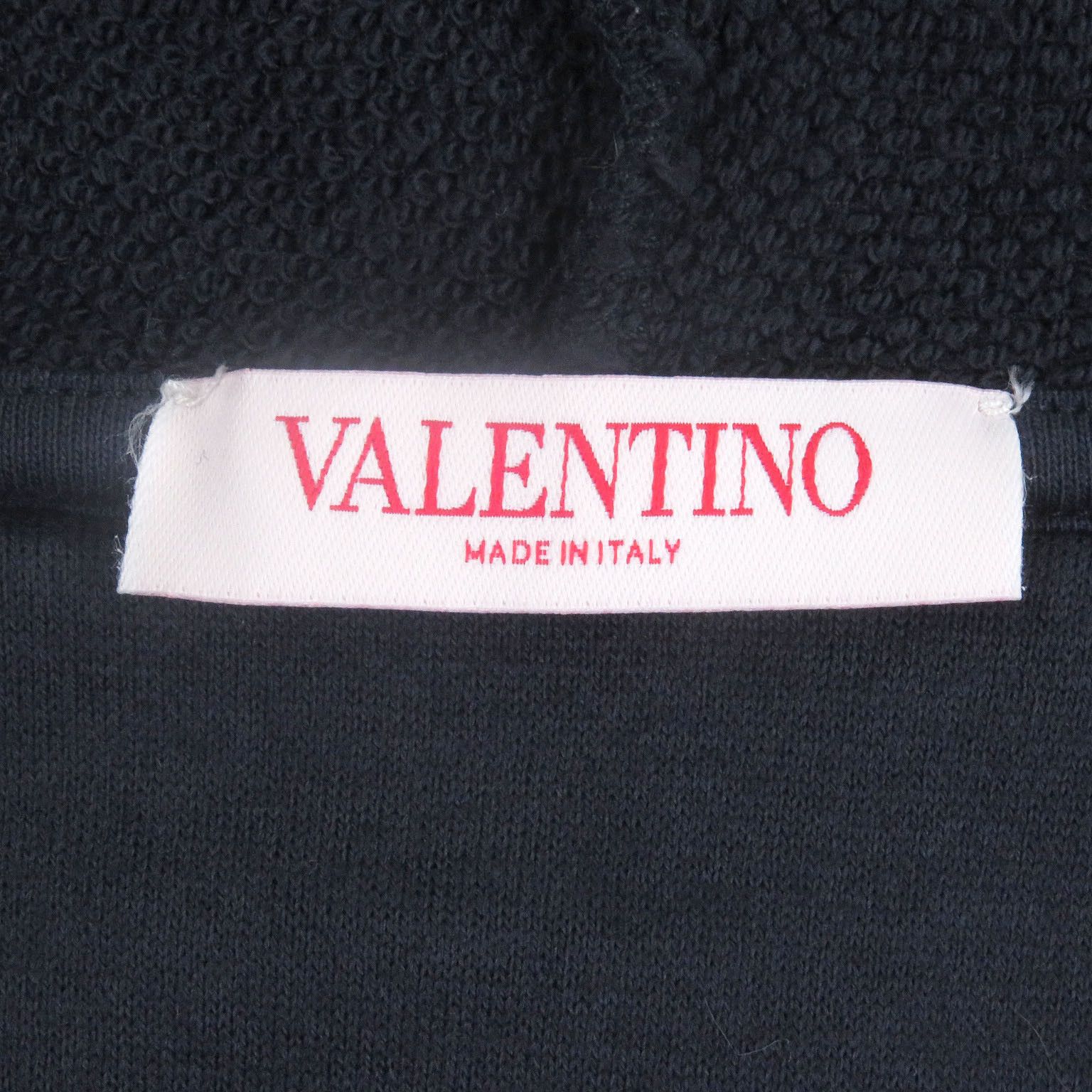 Valentino Valentino Valentino Logo print Cotton Hoodie Cotton Sweatshirts & Hoodies 5V3MF27QA8D DUTY FREE for USA Size ONE SIZE - 7 Thumbnail