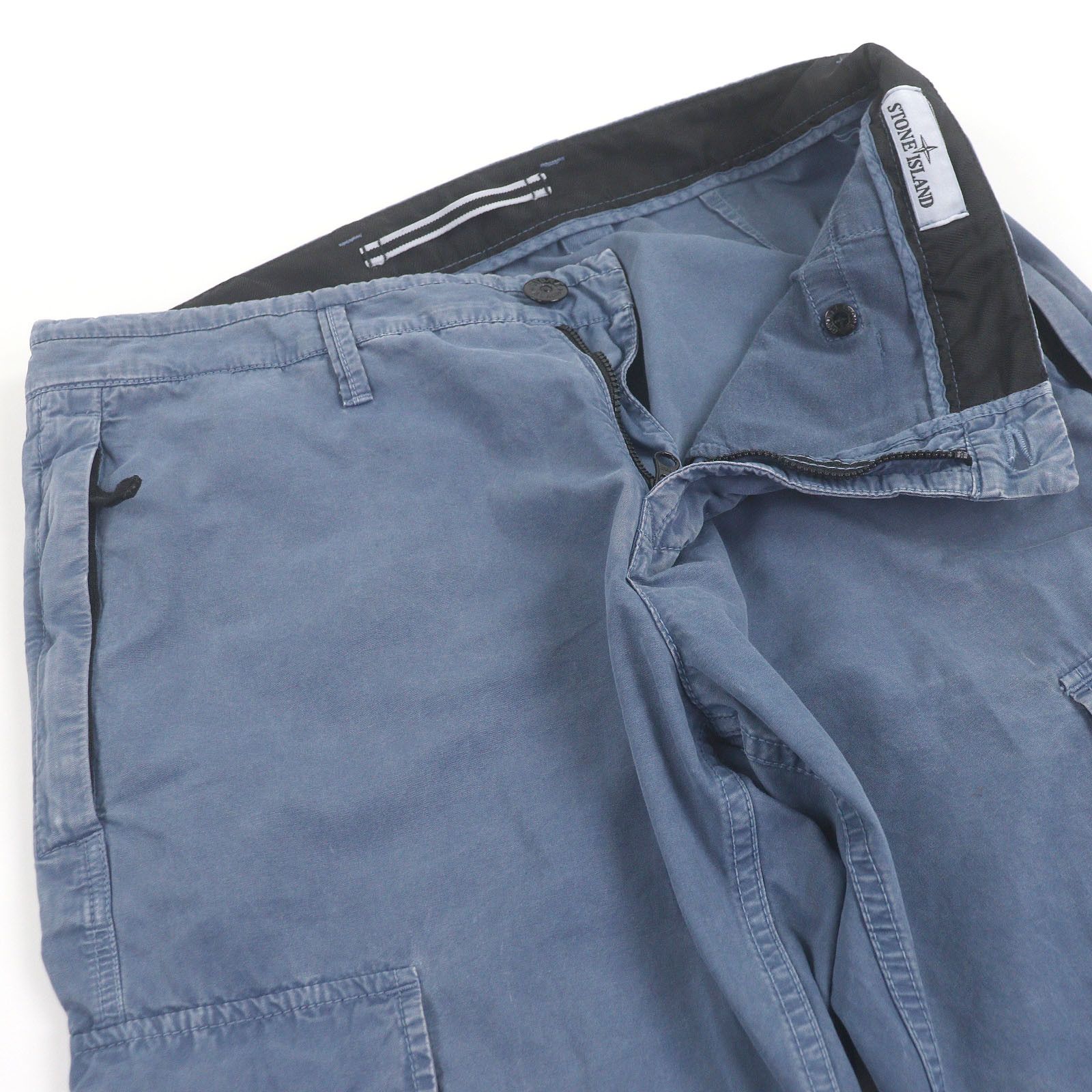 Other Other Stone Island Washed Cotton Cargo Pants Cotton Pants DUTY FREE for USA Size ONE SIZE - 3 Thumbnail