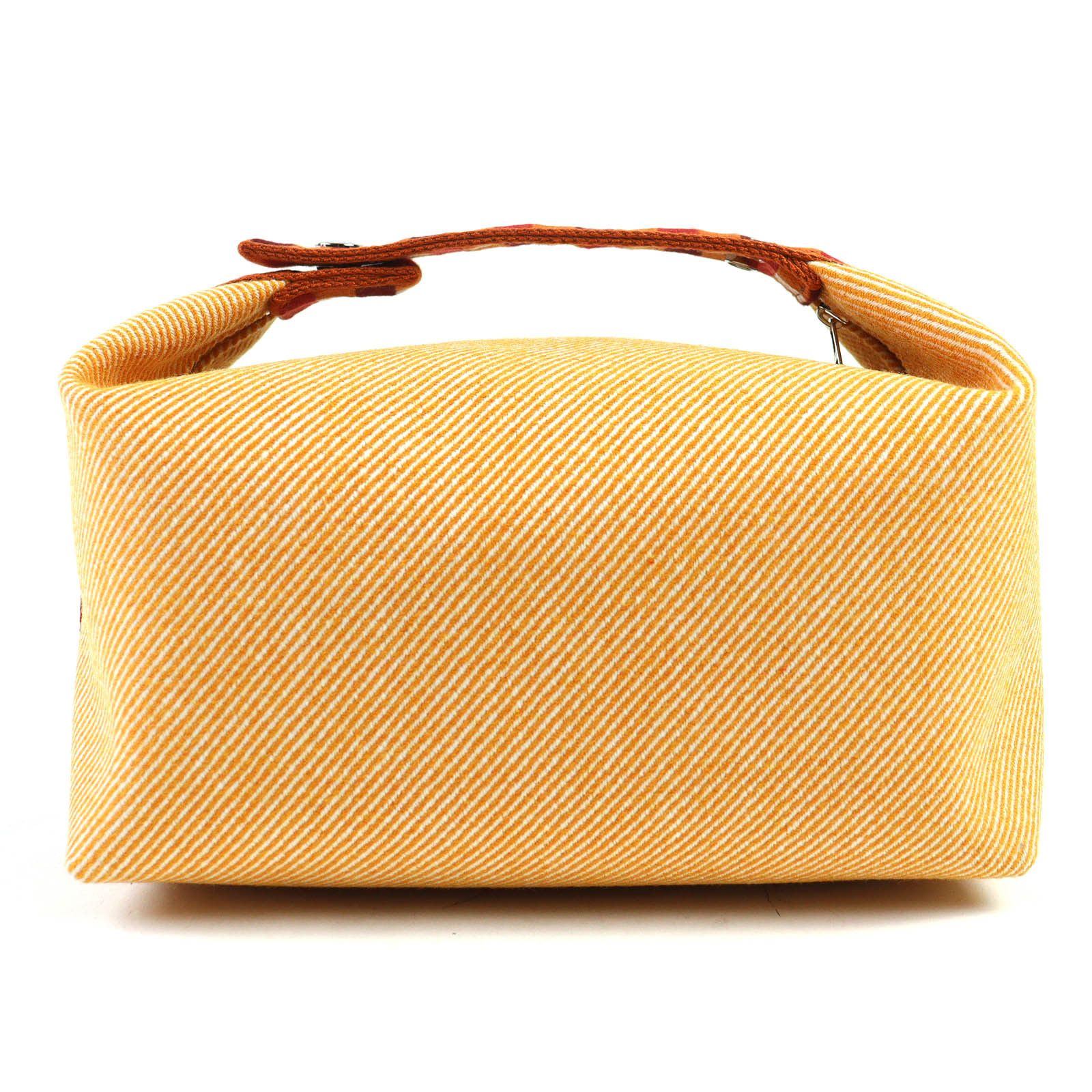 Hermes Hermes Hermès BRIDE-A-GM Canvas Handbag Cotton Vanity Bag DUTY FREE for USA Size ONE SIZE - 2 Thumbnail