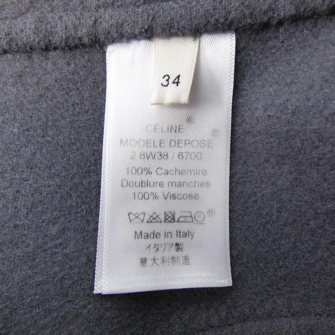 Celine Celine Celine 100% Cashmere Coat Others Outerwear 2 8W38/6700 DUTY FREE for USA Size ONE SIZE - 3 Thumbnail