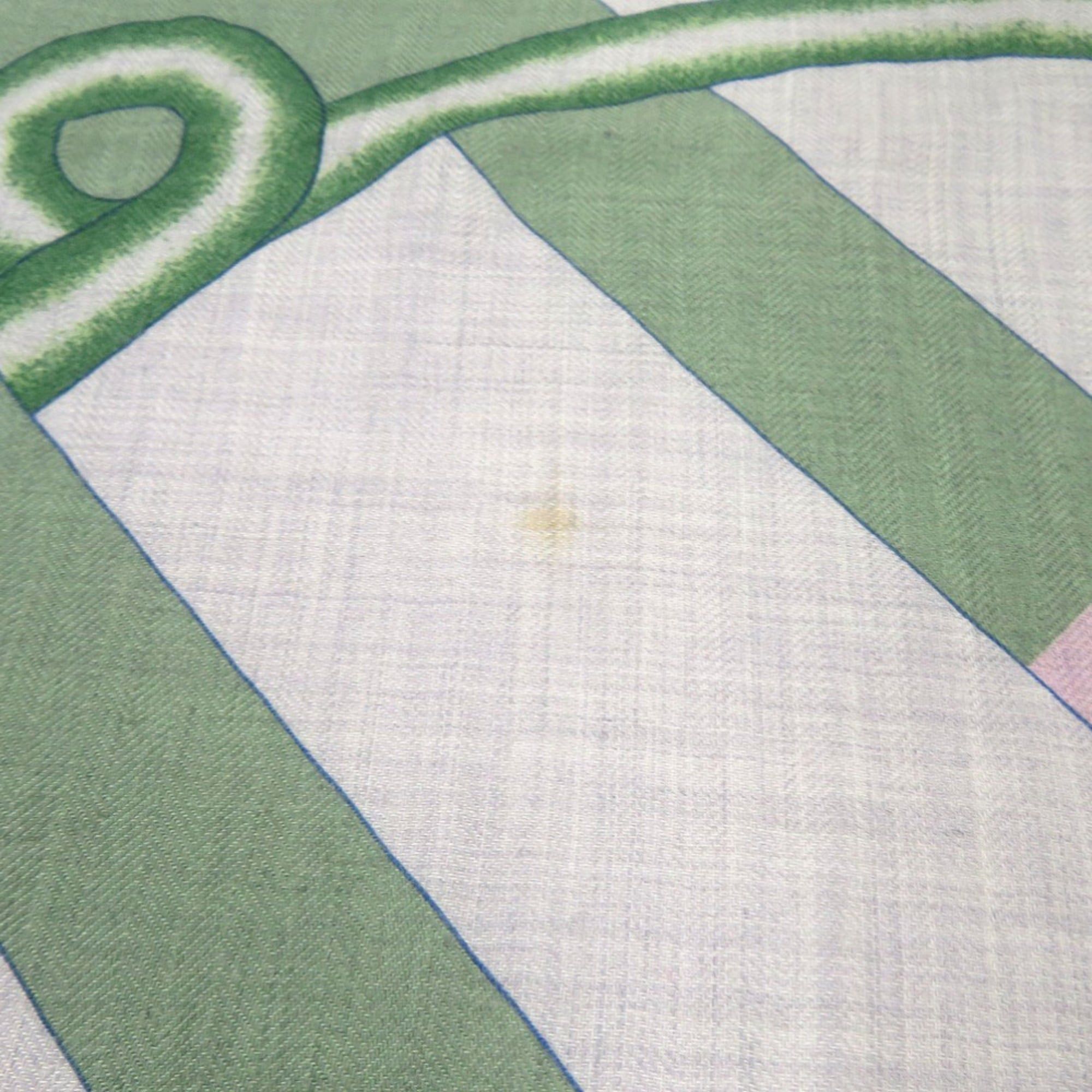 Hermes Hermes Excellent condition Hermès Carré 140 Jean PARCOURS SANS FAUTE (Parcours Saint Fort) perfect course cashmere and silk 0290 Size ONE SIZE - 9 Thumbnail