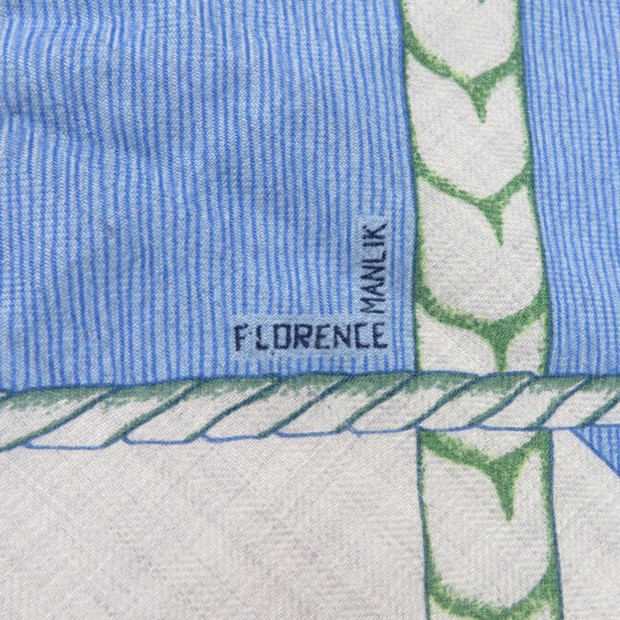 Hermes Hermes Excellent condition Hermès Carré 140 Jean PARCOURS SANS FAUTE (Parcours Saint Fort) perfect course cashmere and silk 0290 Size ONE SIZE - 5 Thumbnail