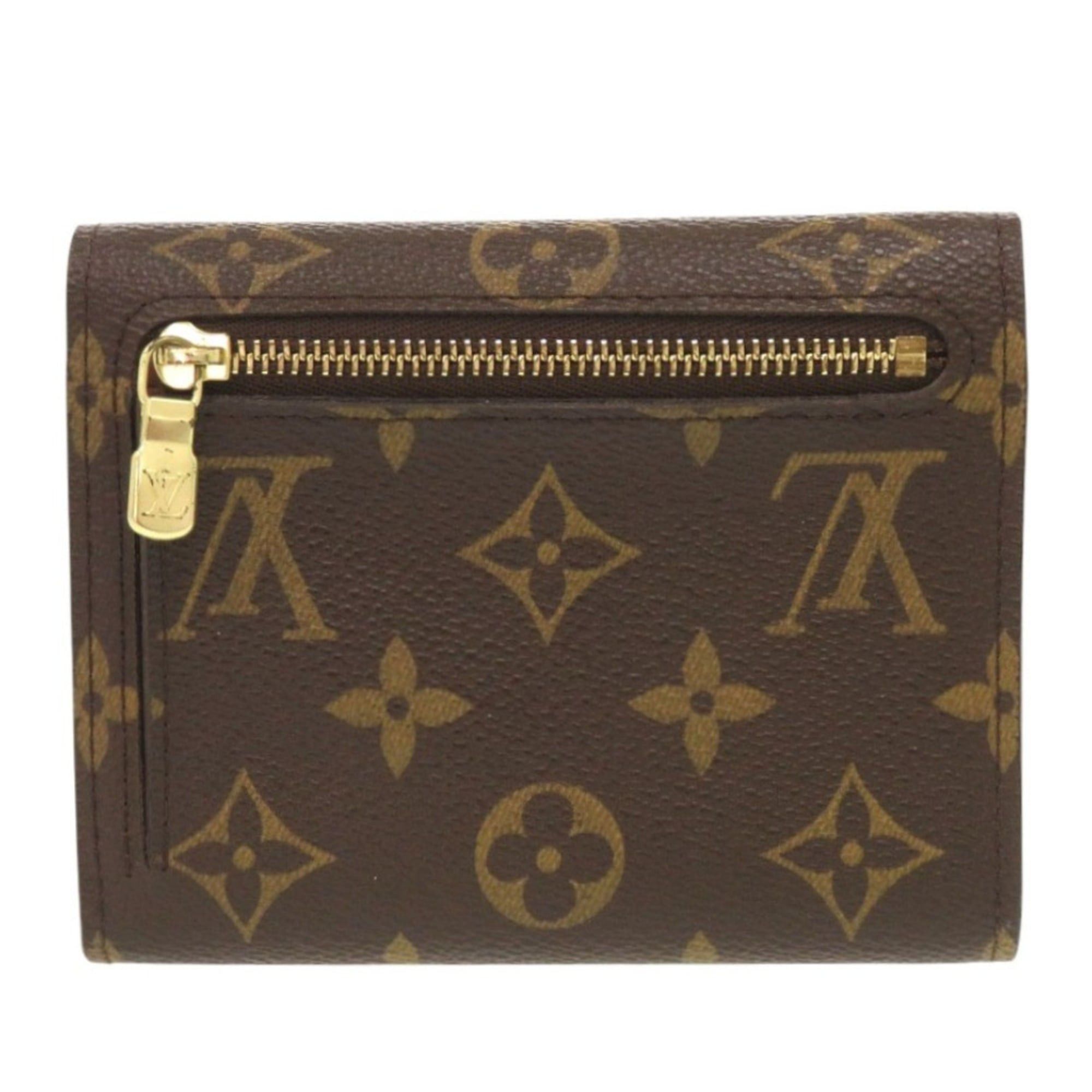 Louis Vuitton Louis Vuitton Koala Monogram Portefeuille M58013 Canvas Brown Tri-fold Wallet LV 0269 Size ONE SIZE - 2 Thumbnail