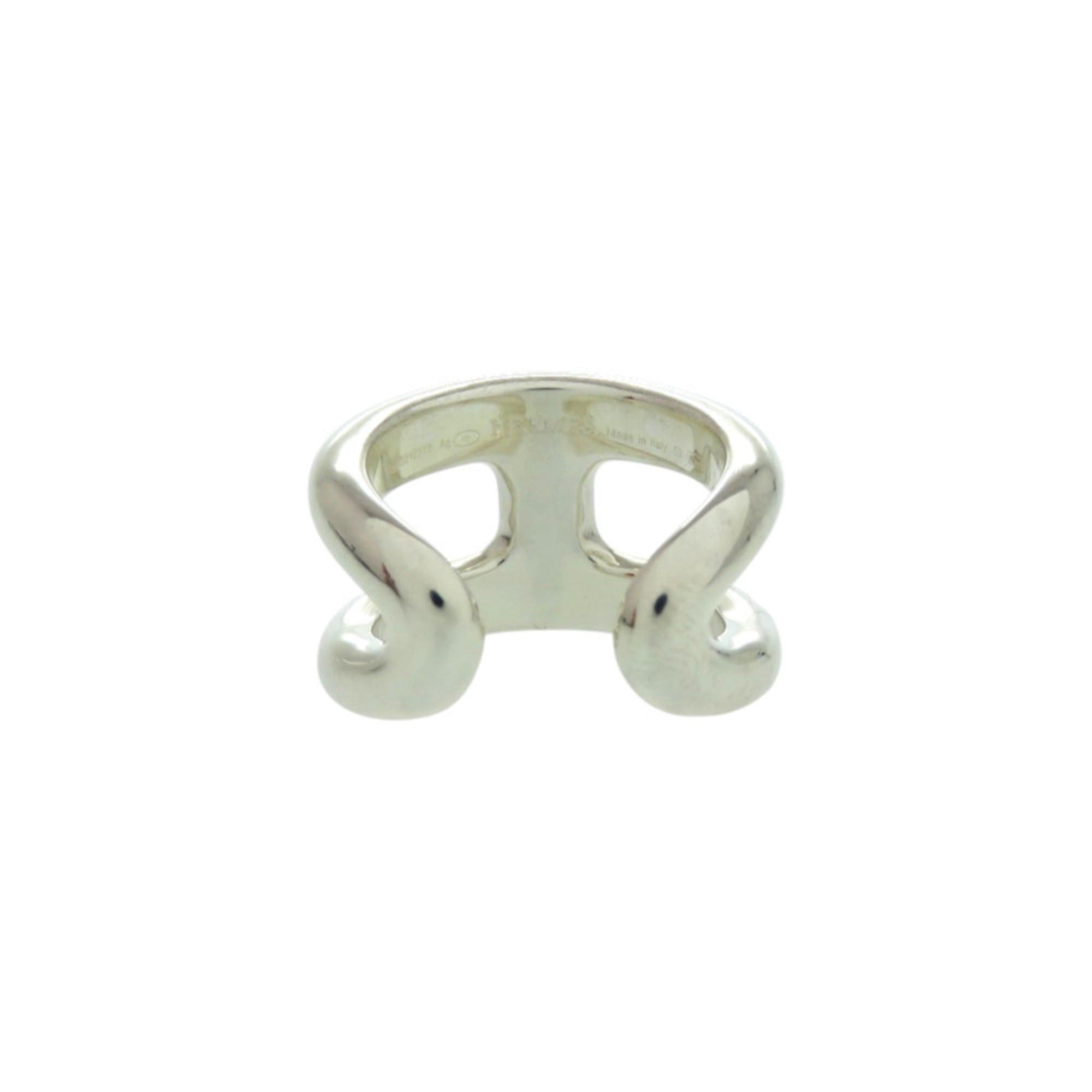 Hermes Hermes Excellent condition Hermès Osmos PM 53 25BD216377 925 silver ring (approx. 0317) Size ONE SIZE - 2 Thumbnail