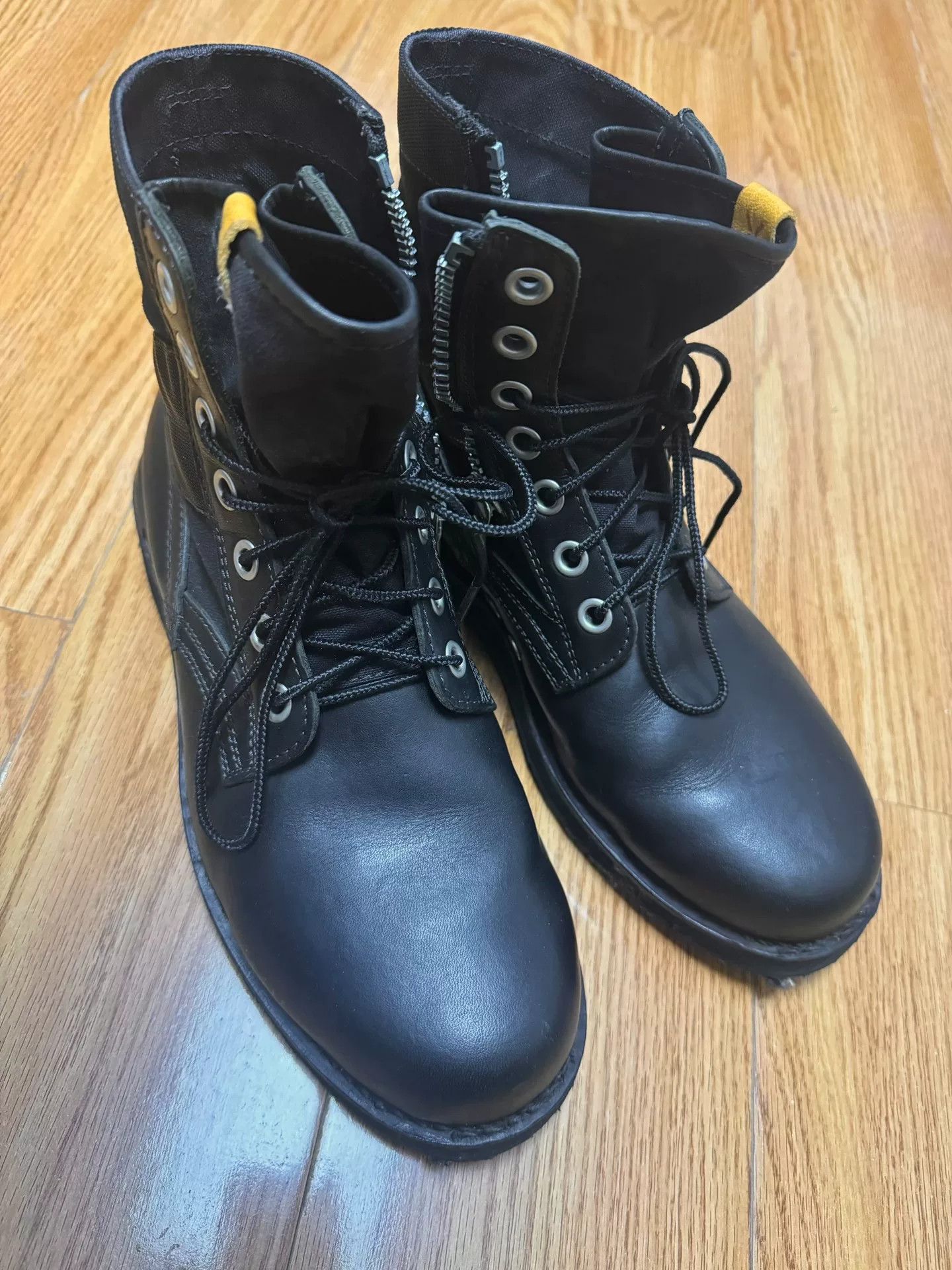 Visvim visvim black 7-hole military boots size 9 Size US 9 / EU 42 - 5 Thumbnail