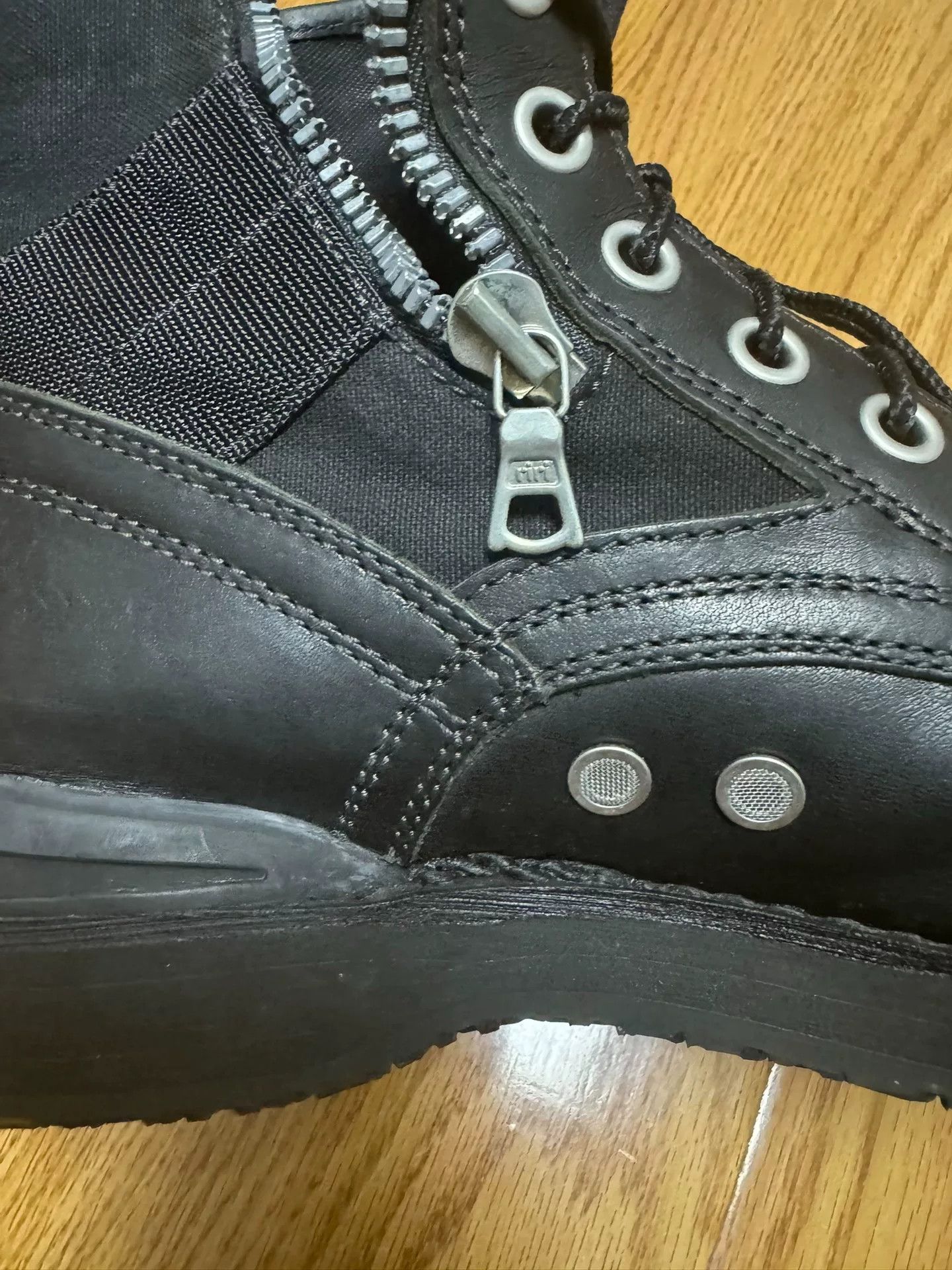Visvim visvim black 7-hole military boots size 9 Size US 9 / EU 42 - 4 Thumbnail