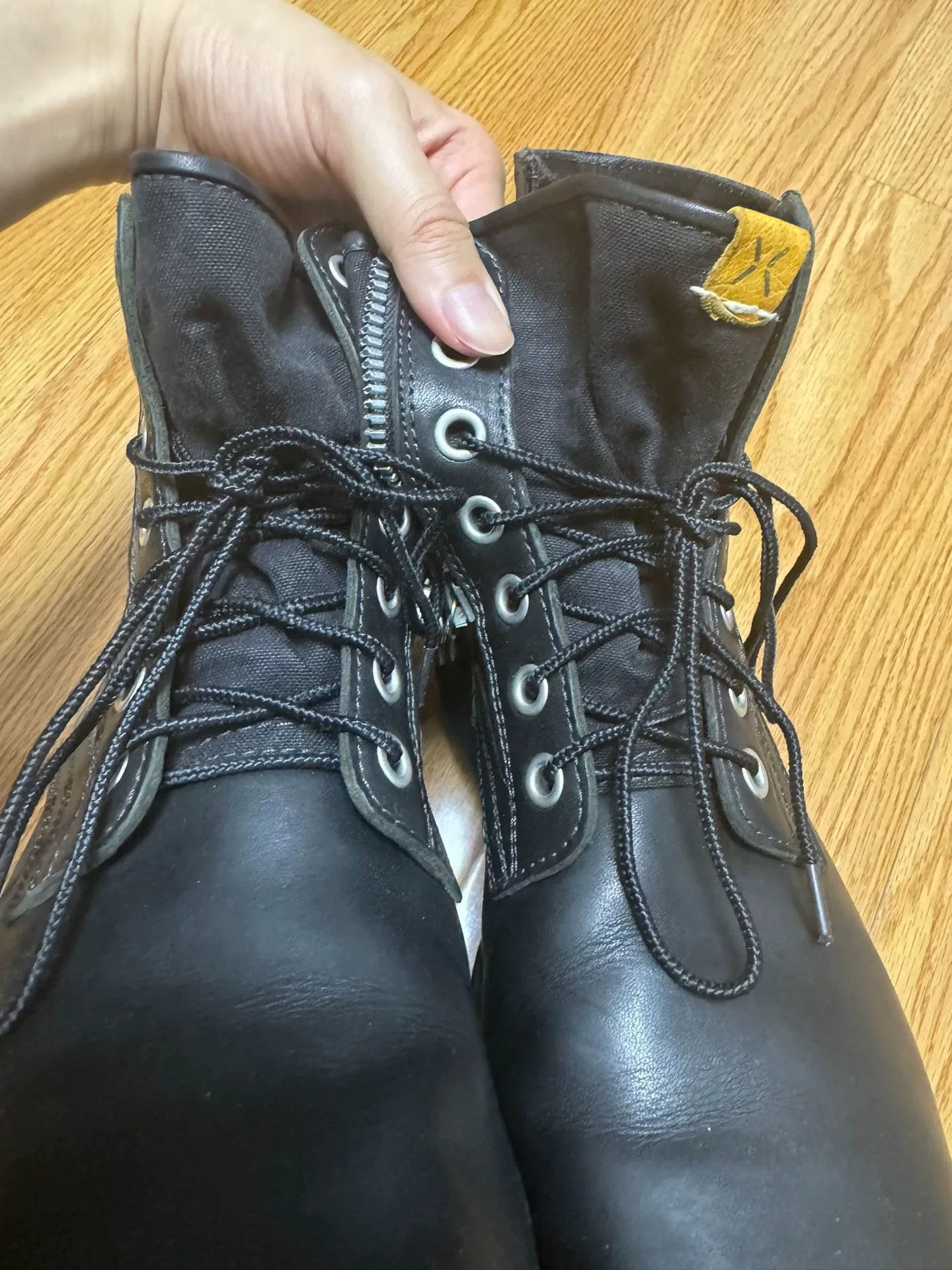 Visvim visvim black 7-hole military boots size 9 Size US 9 / EU 42 - 6 Thumbnail