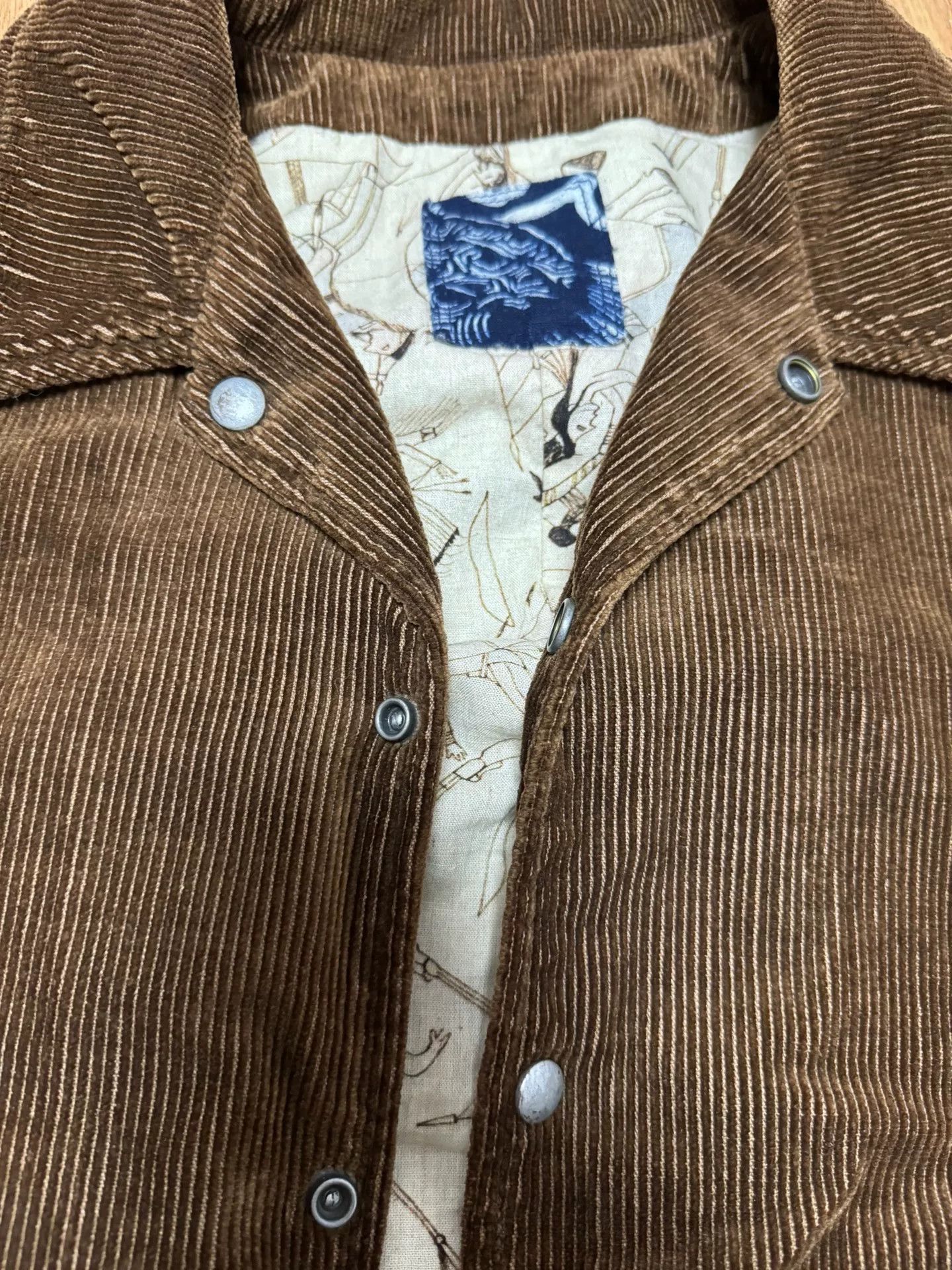 Visvim visvim brown corduroy coach jacket size 2 Size US M / EU 48-50 / 2 - 2 Thumbnail