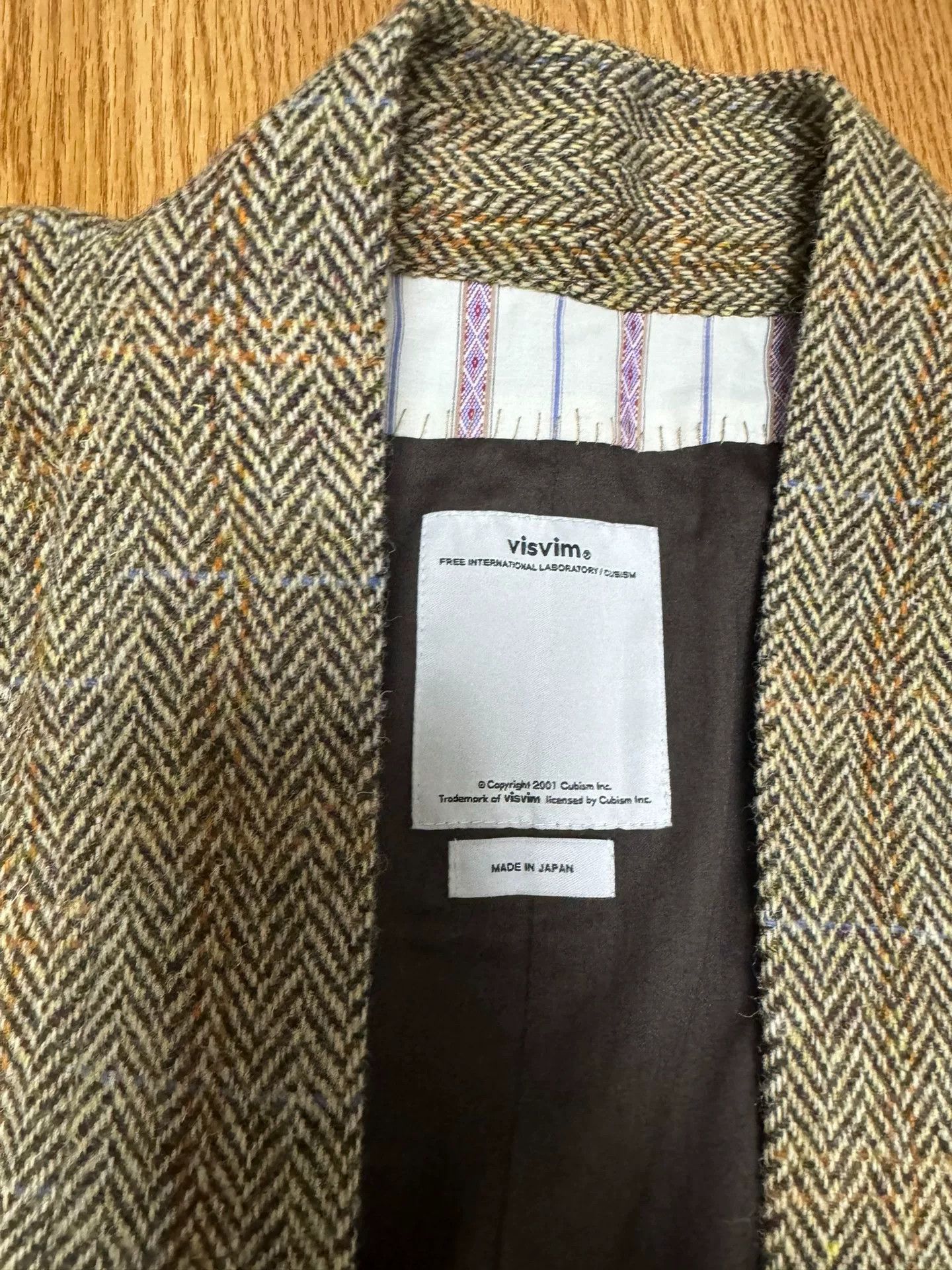 Visvim visvim sanjuro harris tweed jacket Size US L / EU 52-54 / 3 - 3 Thumbnail