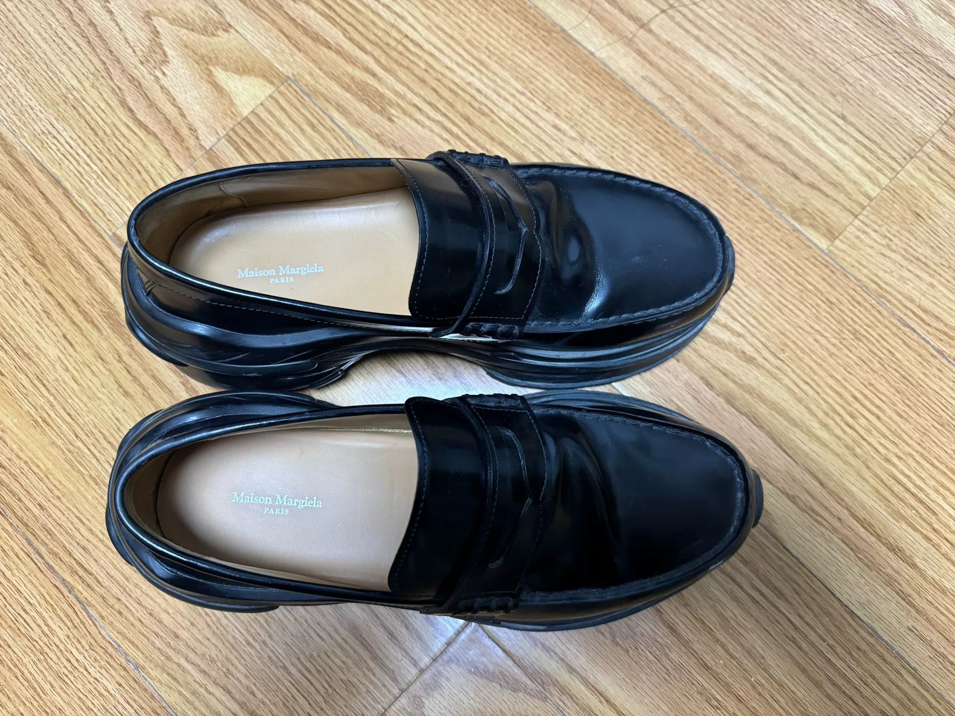 Maison Margiela maison margiela black loafer shoes size 41 Size US 10 / EU 43 - 4 Thumbnail