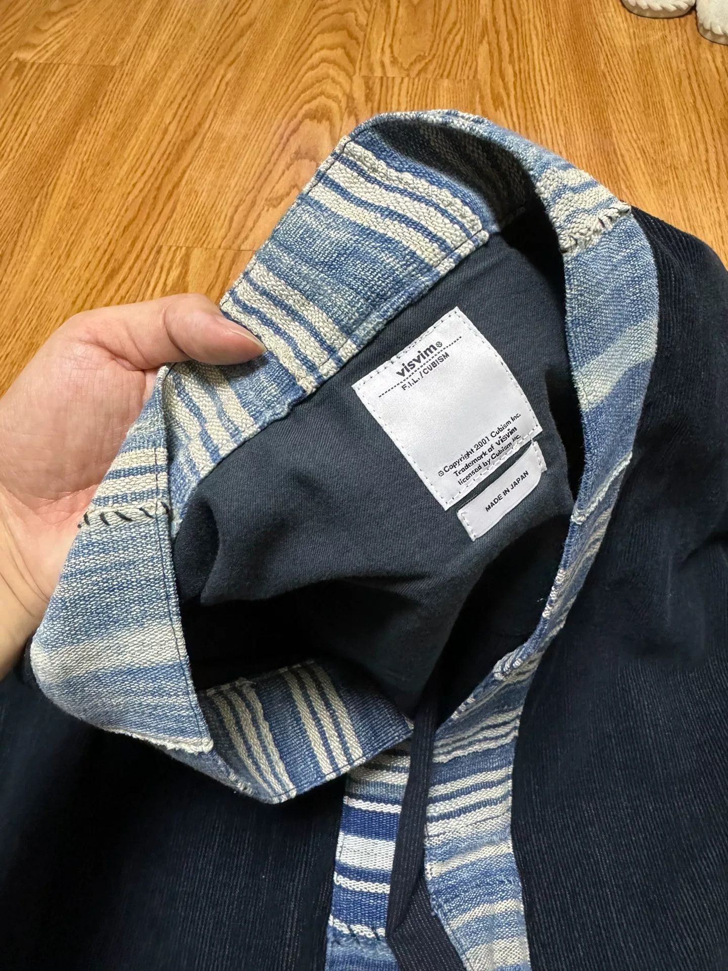Visvim visvim lhamo corduroy shirt with stripes Size US L / EU 52-54 / 3 - 3 Thumbnail
