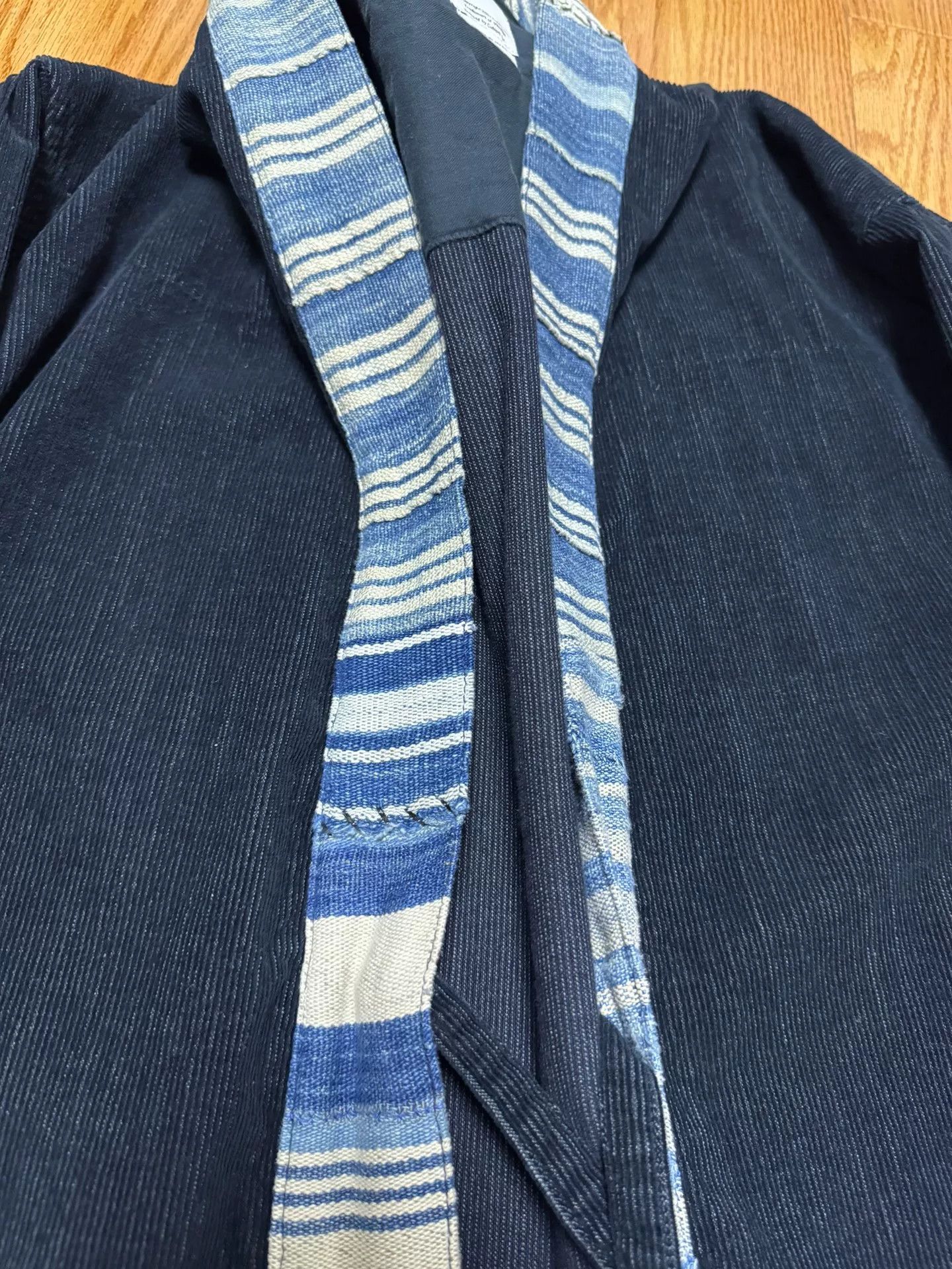 Visvim visvim lhamo corduroy shirt with stripes Size US L / EU 52-54 / 3 - 4 Thumbnail