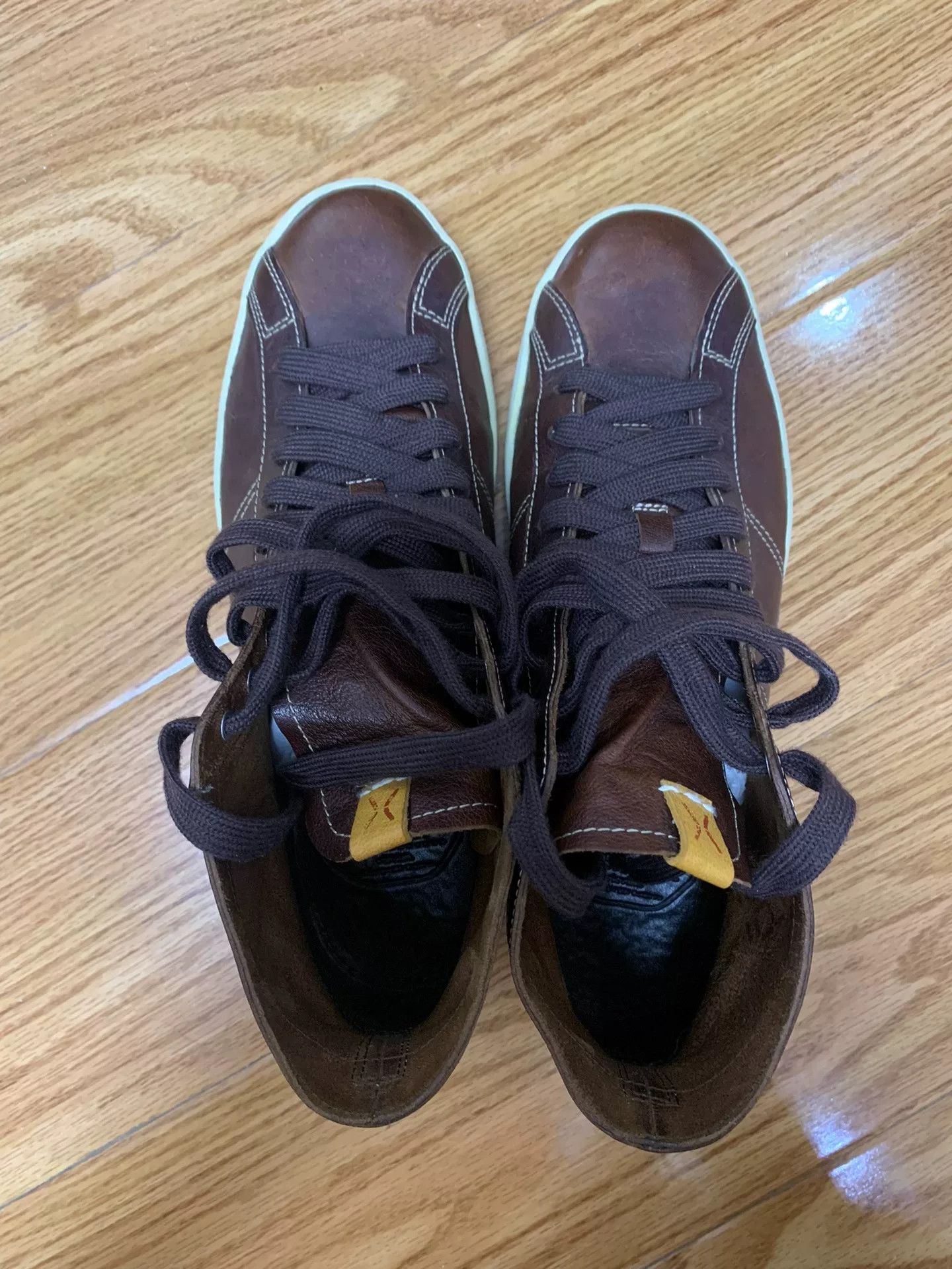Visvim visvim foley hi folk kangaroo leather sneakers Size US 8.5 / EU 41-42 - 2 Thumbnail