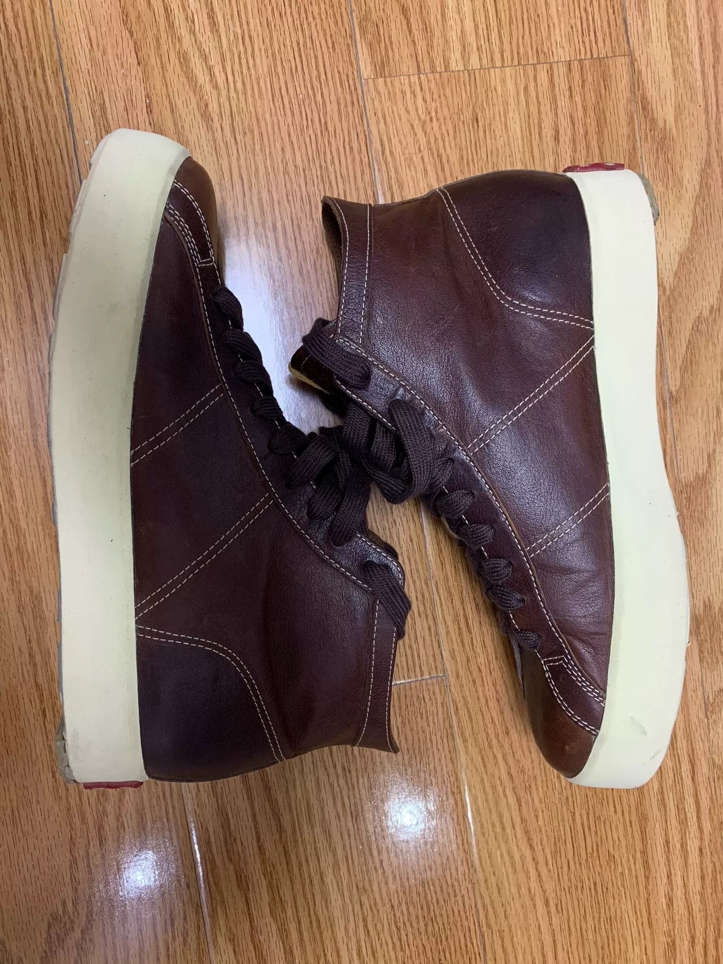 Visvim visvim foley hi folk kangaroo leather sneakers Size US 8.5 / EU 41-42 - 3 Thumbnail