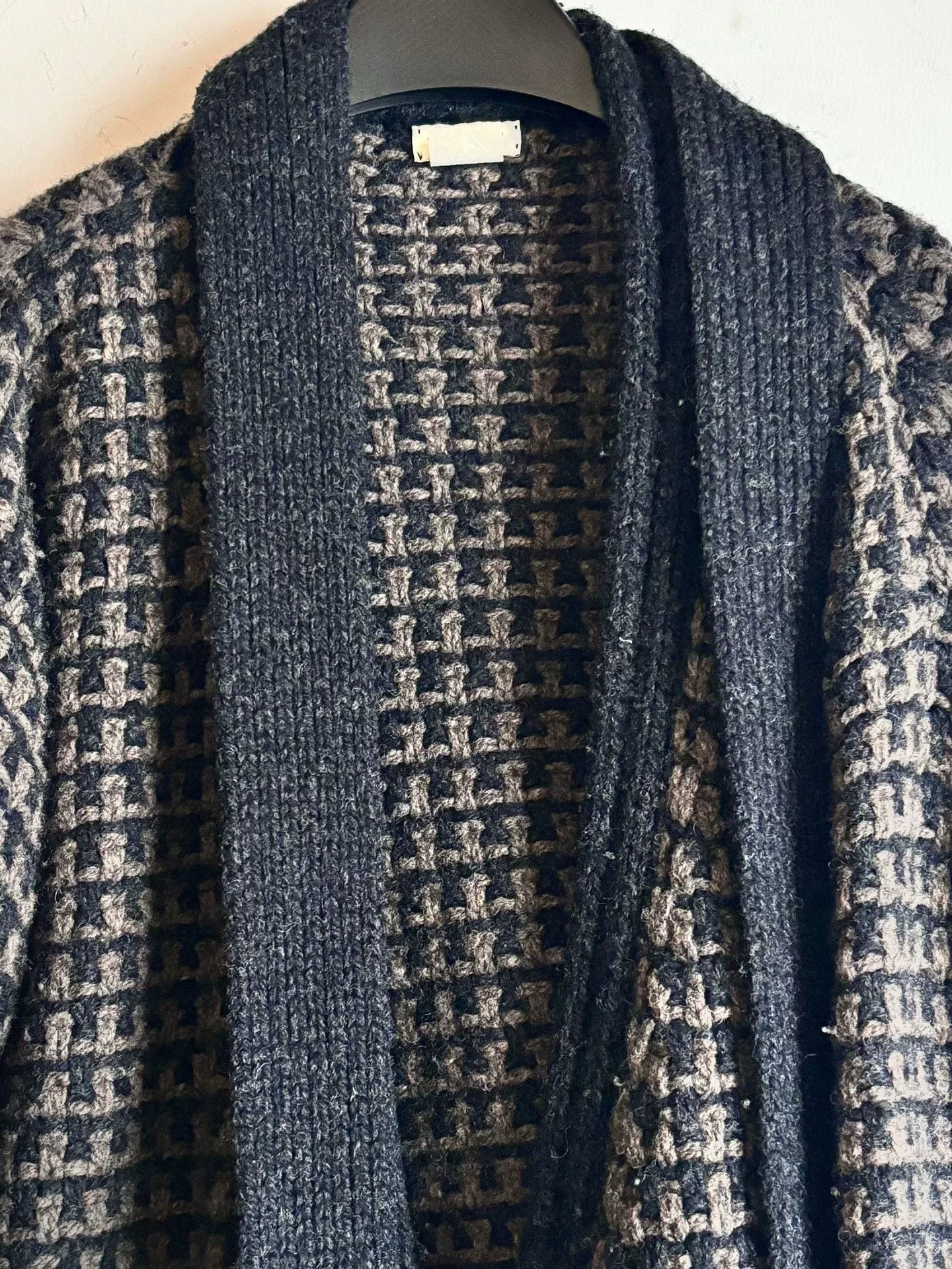 Dries Van Noten handcrafted wool long coat by Dries Van Noten Size US L / EU 52-54 / 3 - 4 Thumbnail