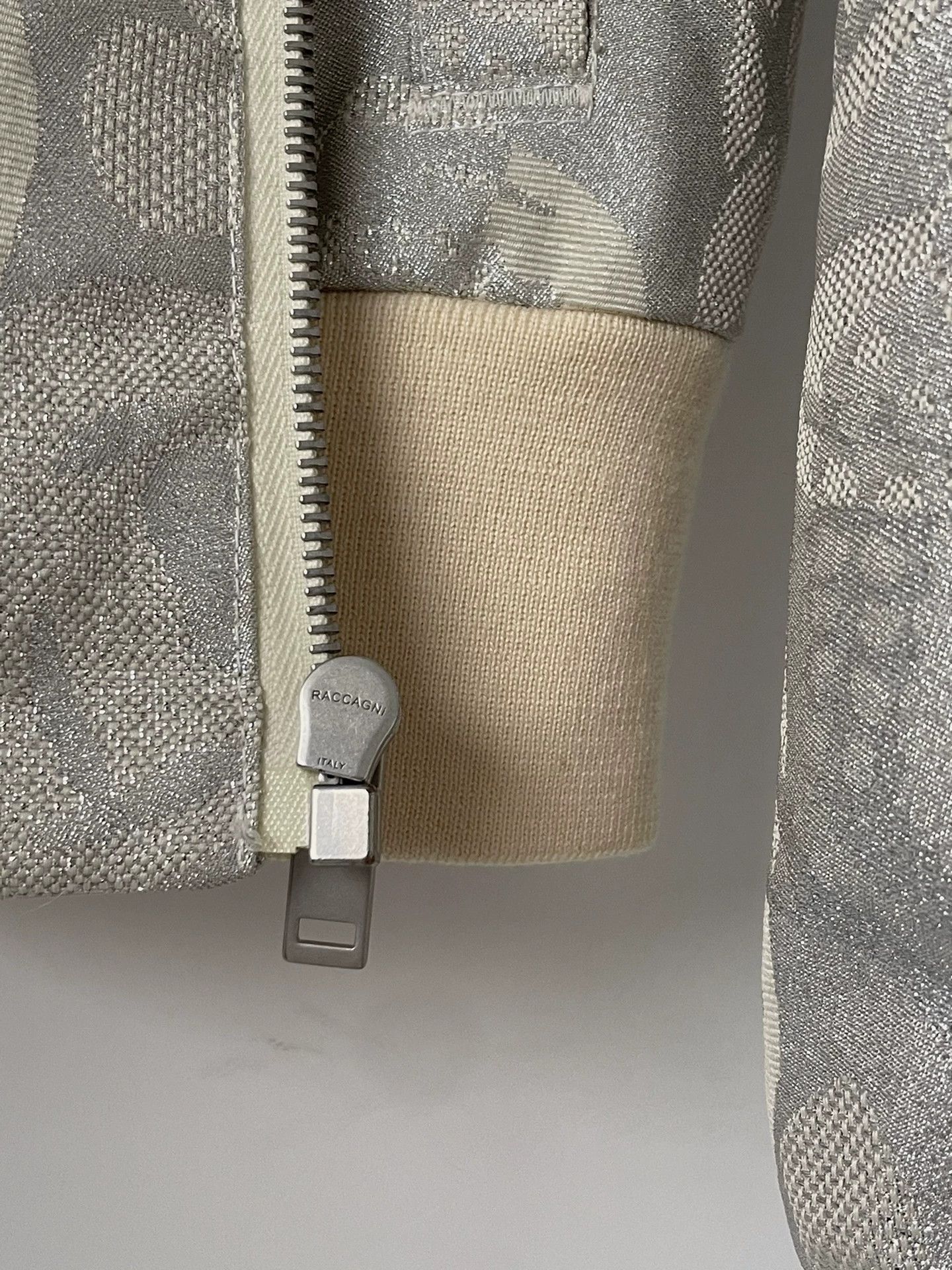Alexander McQueen silver bomber jacket by alexander mcqueen Size US L / EU 52-54 / 3 - 5 Thumbnail