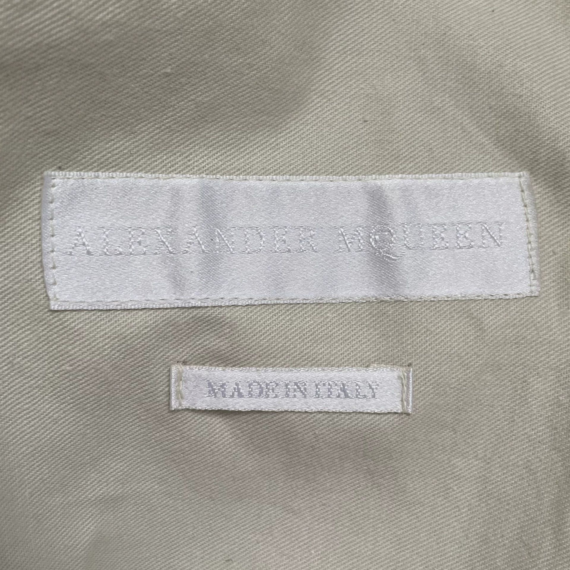 Alexander McQueen silver bomber jacket by alexander mcqueen Size US L / EU 52-54 / 3 - 7 Thumbnail